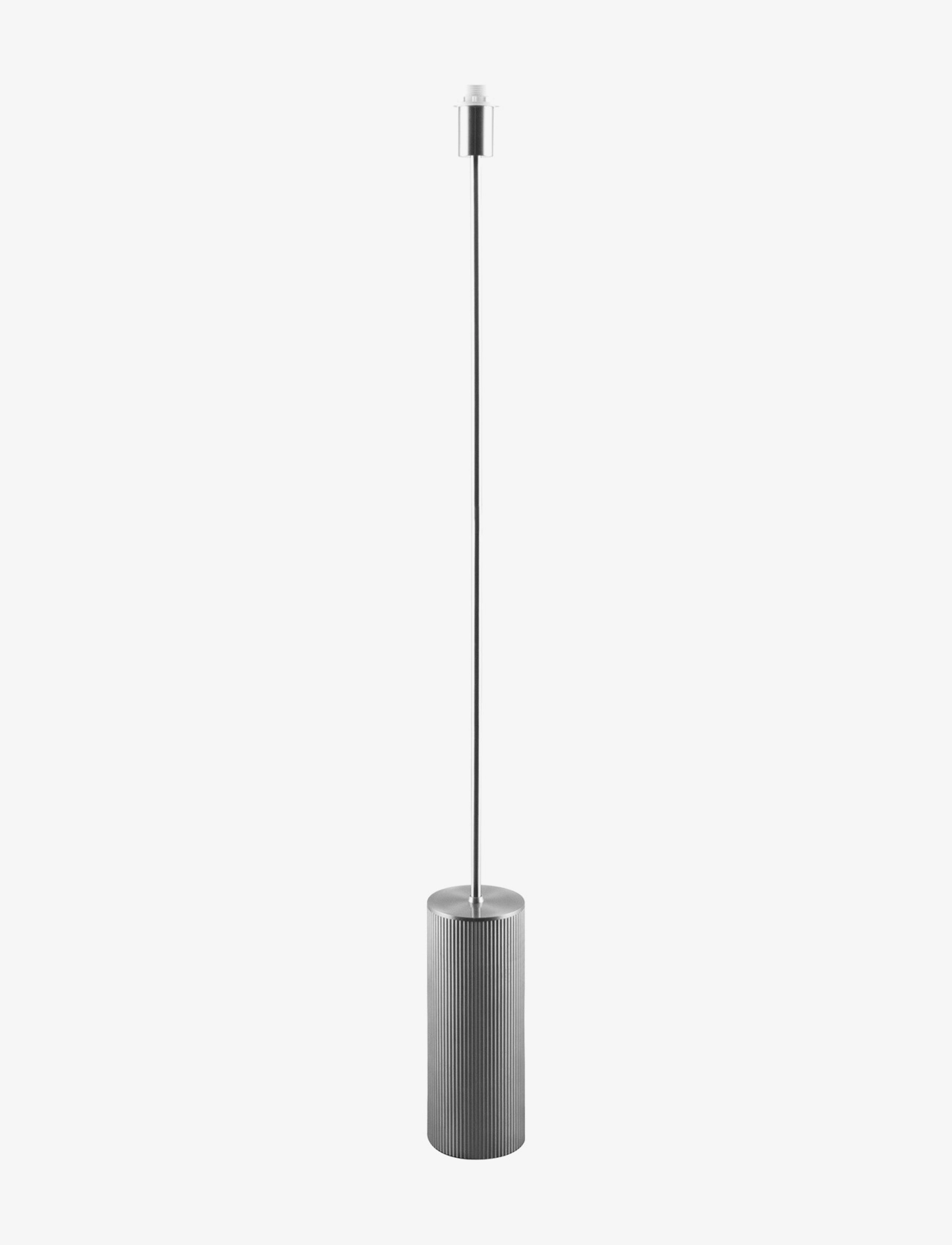 Globen Lighting Floor Lamp Rib Brushed Brass, H129 cm, Lamps, Silber - Homeware
