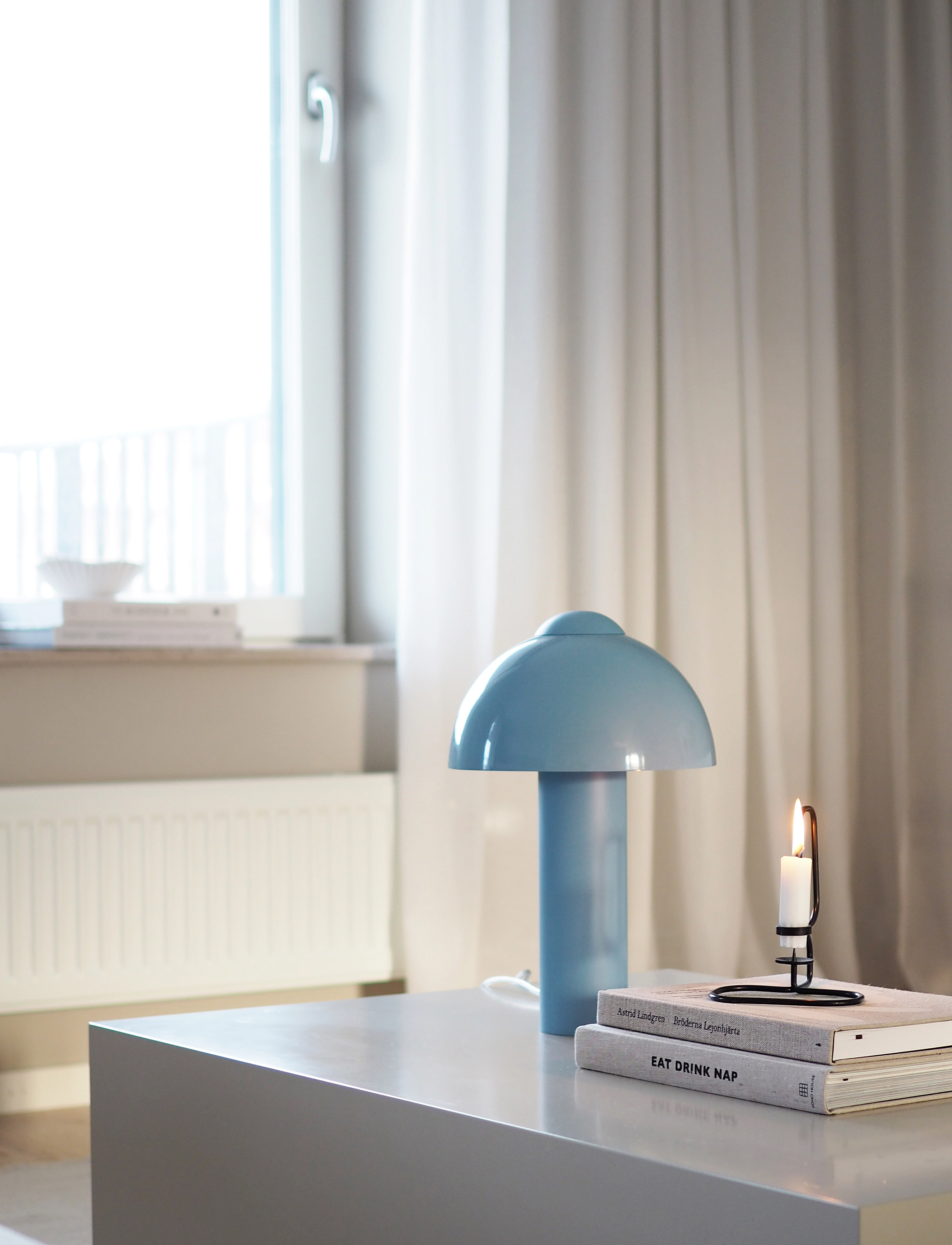 Globen Lighting - Table Lamp Buddy 23 Yellow - lampes de bureau et de table - light blue - 2