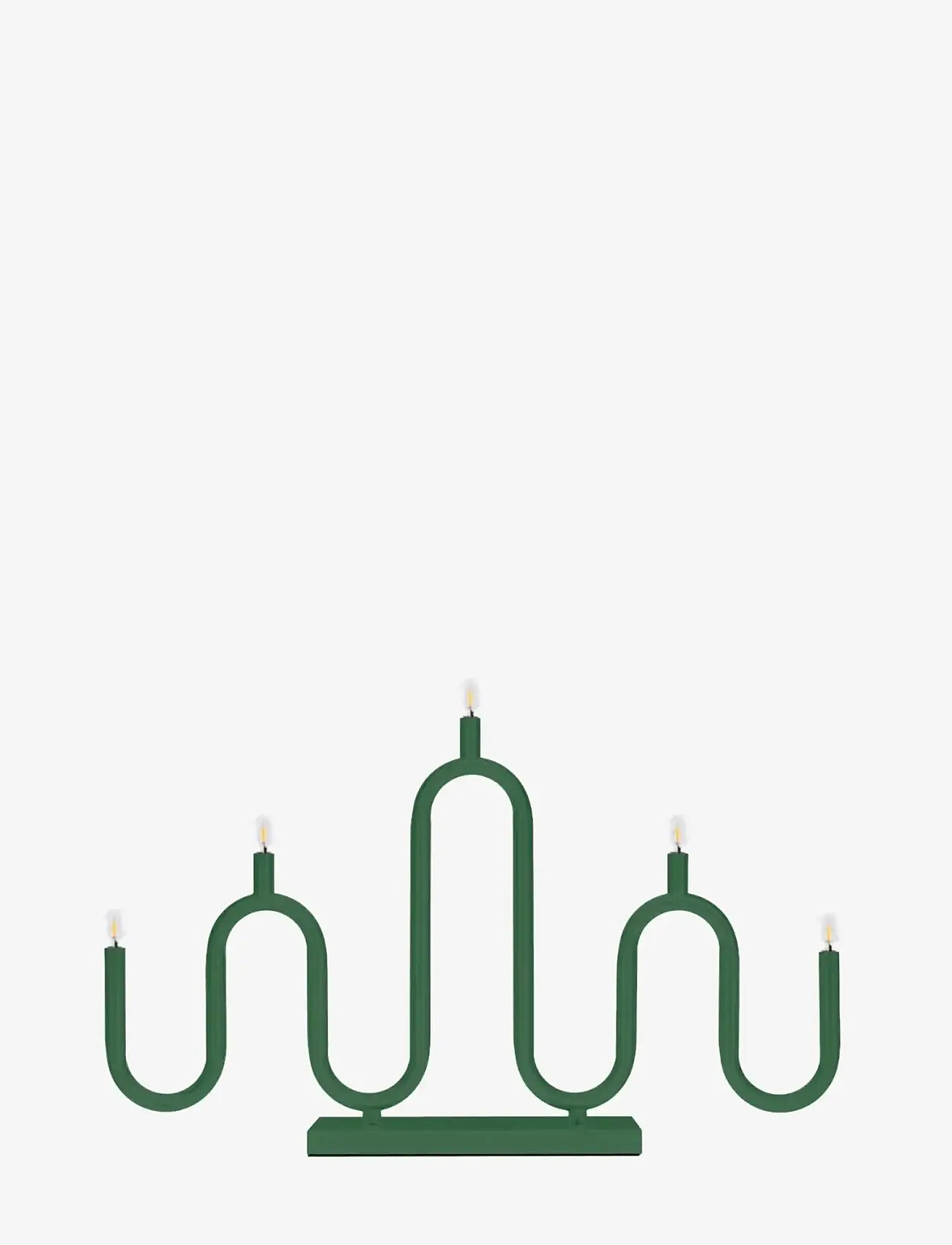 Globen Lighting - Adventsljusstake Noel 5 - green - 0