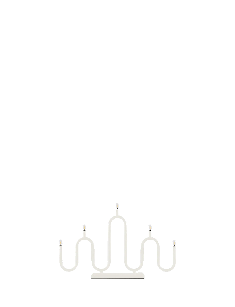 Globen Lighting - Candlestick Noel 5 Ivory - ivory - 0