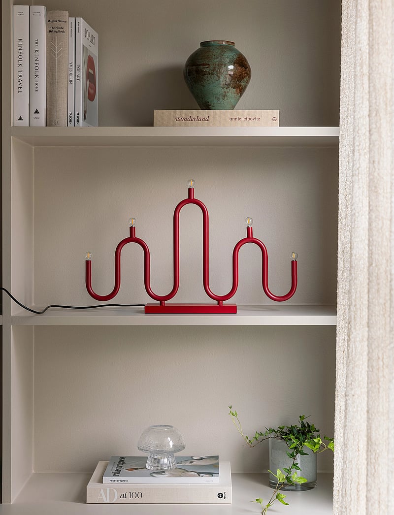 Globen Lighting - Candlestick Noel 5 Ivory - jõuluvalgustus - red - 3