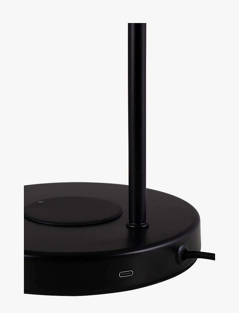 Globen Lighting - Table Lamp Hubble Read with wireless charging Black - schreibtisch- & tischlampen - black - 4