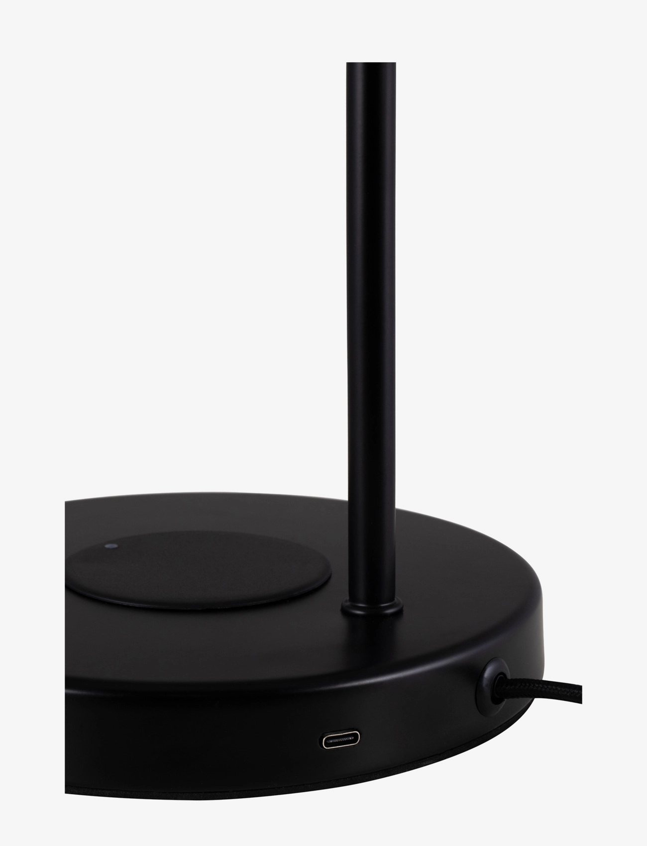 Globen Lighting - Table Lamp Hubble Read with wireless charging Brushed Brass - borðlampar - black - 4