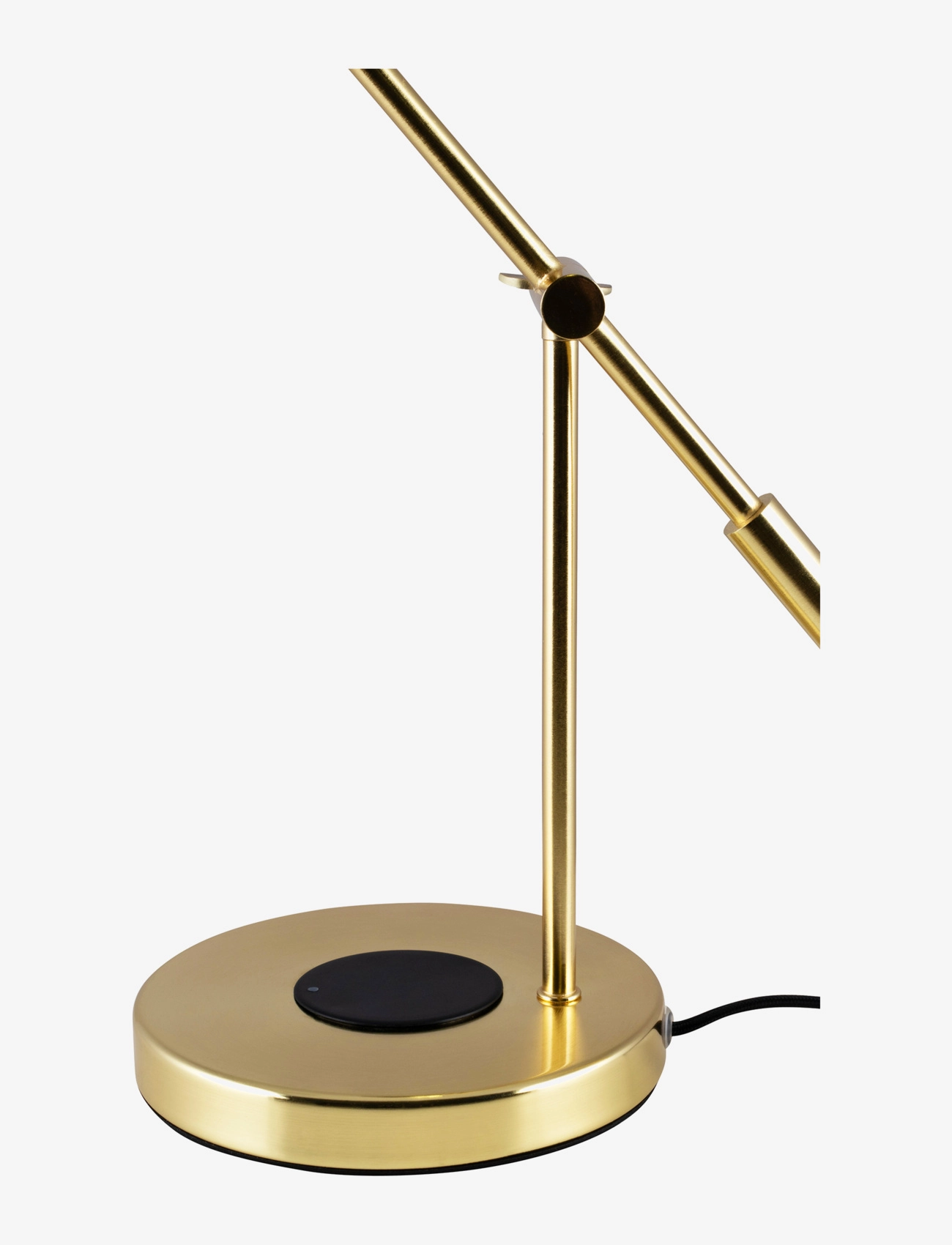 Globen Lighting - Table Lamp Hubble Read with wireless charging Brushed Brass - schreibtisch- & tischlampen - gold - 3