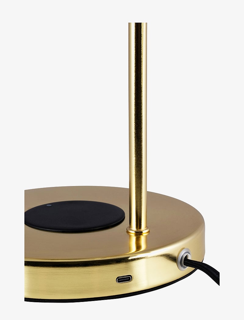Globen Lighting - Table Lamp Hubble Read with wireless charging Black - schreibtisch- & tischlampen - gold - 3