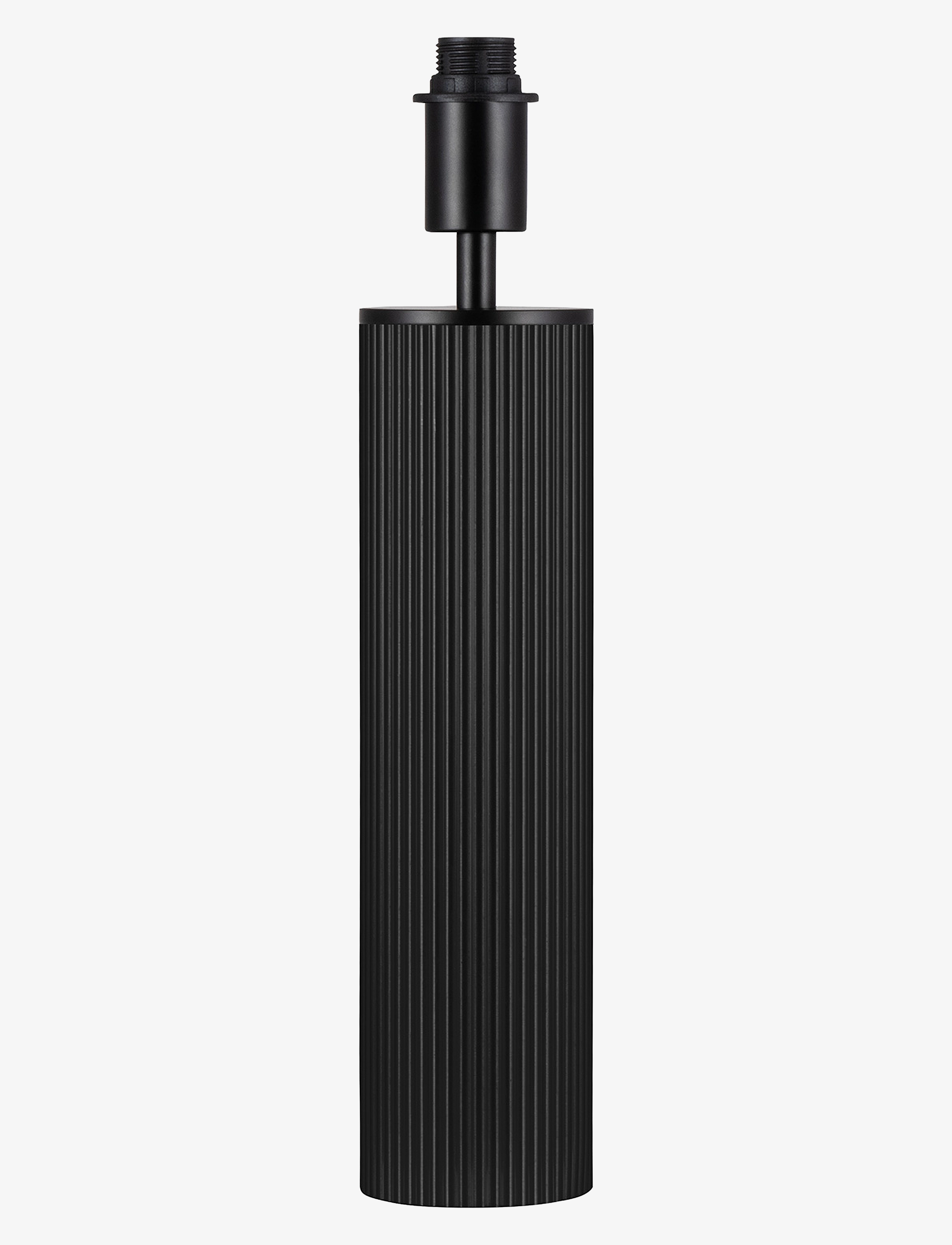 Globen Lighting Table Lamp Rib 8 Black, Bordlampe, Sort, Str: H39CM