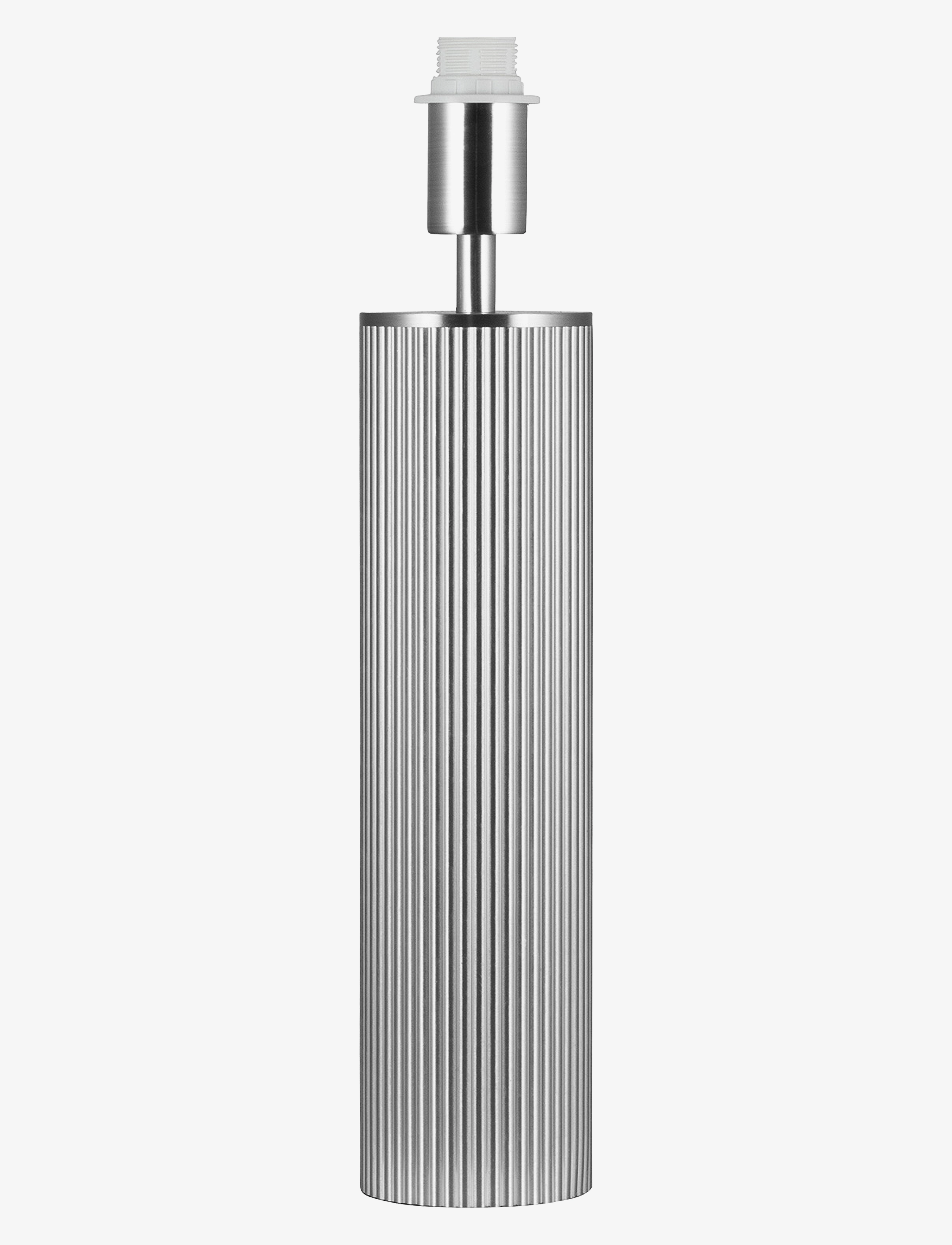 Globen Lighting Table Lamp Rib 8 Brushed Brass - Lamper - SILVER / silver