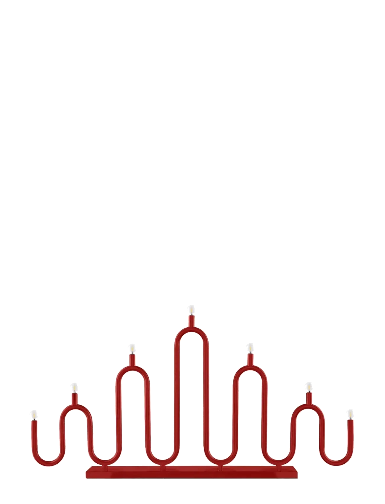 Adventsljusstake Noel 7 - RED