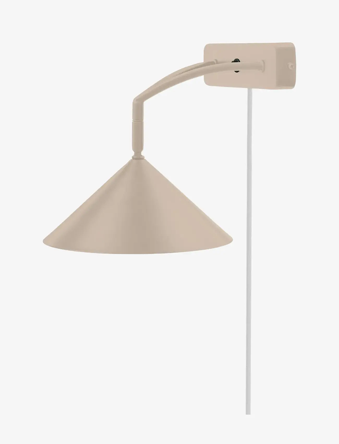 Globen Lighting - Wall Lamp Curve - sienas lampas - beige - 0