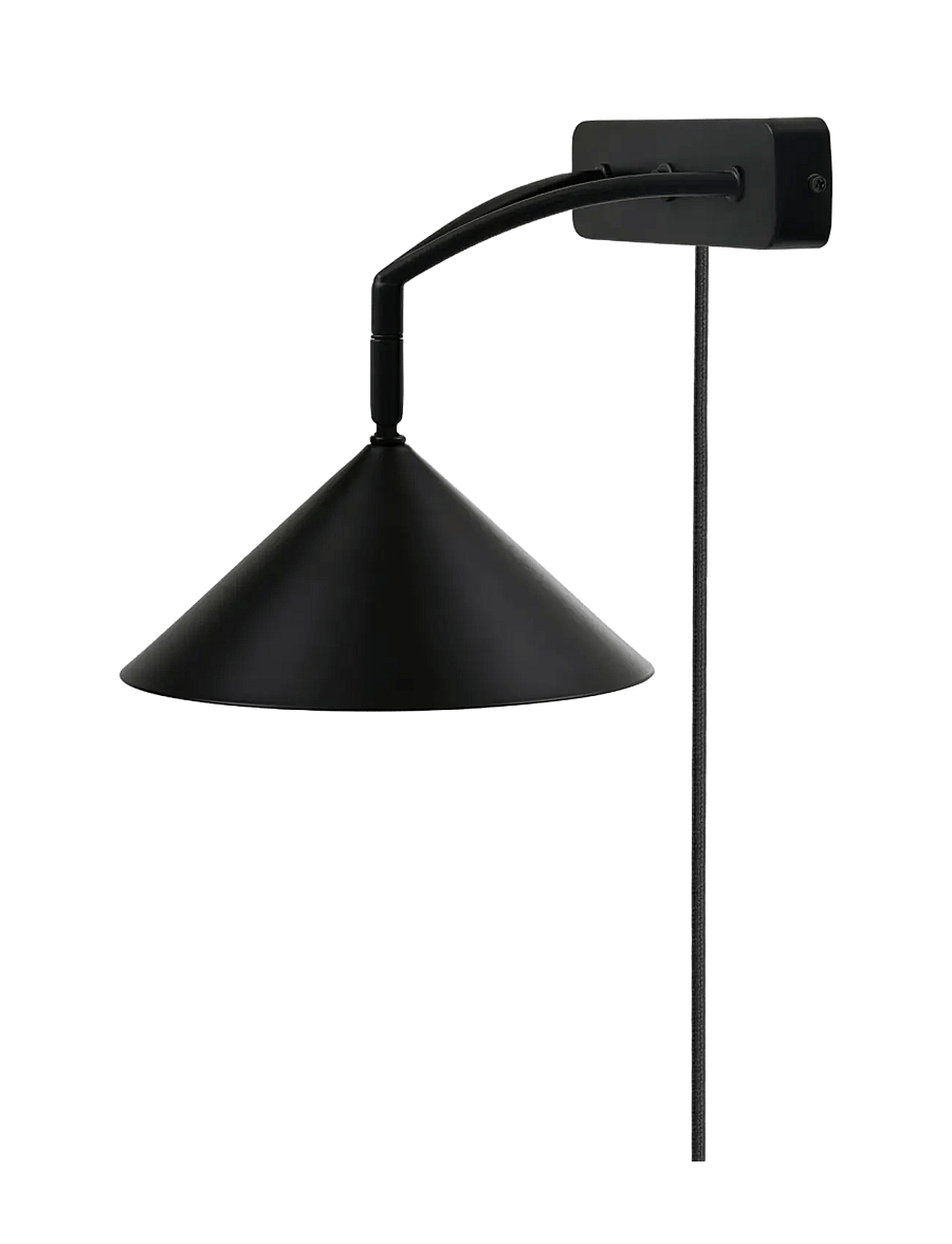 Globen Lighting - Wall Lamp Curve - seinalambid - black - 1