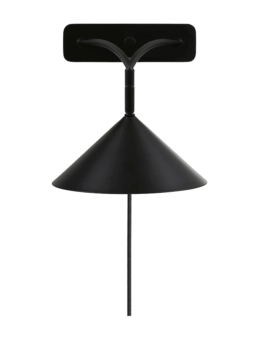 Globen Lighting - Wall Lamp Curve - seinalambid - black - 2