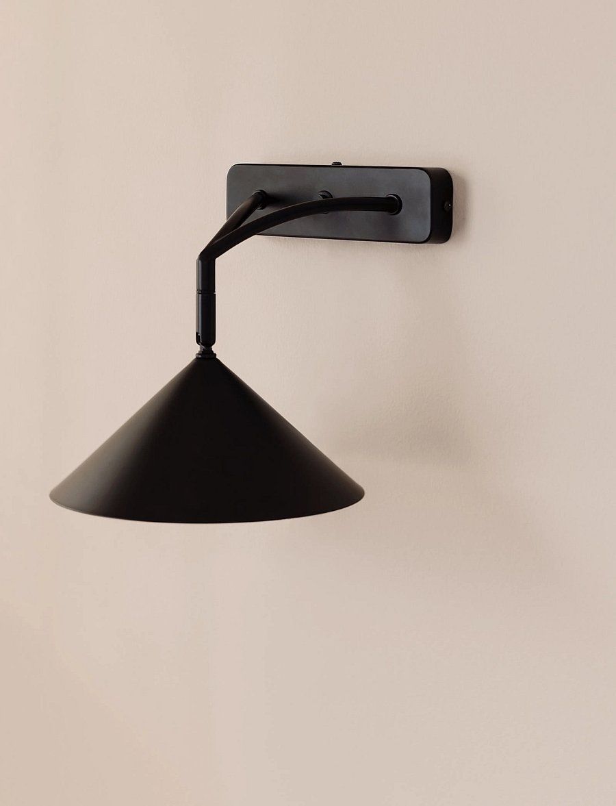 Globen Lighting - Wall Lamp Curve - seinalambid - black - 4