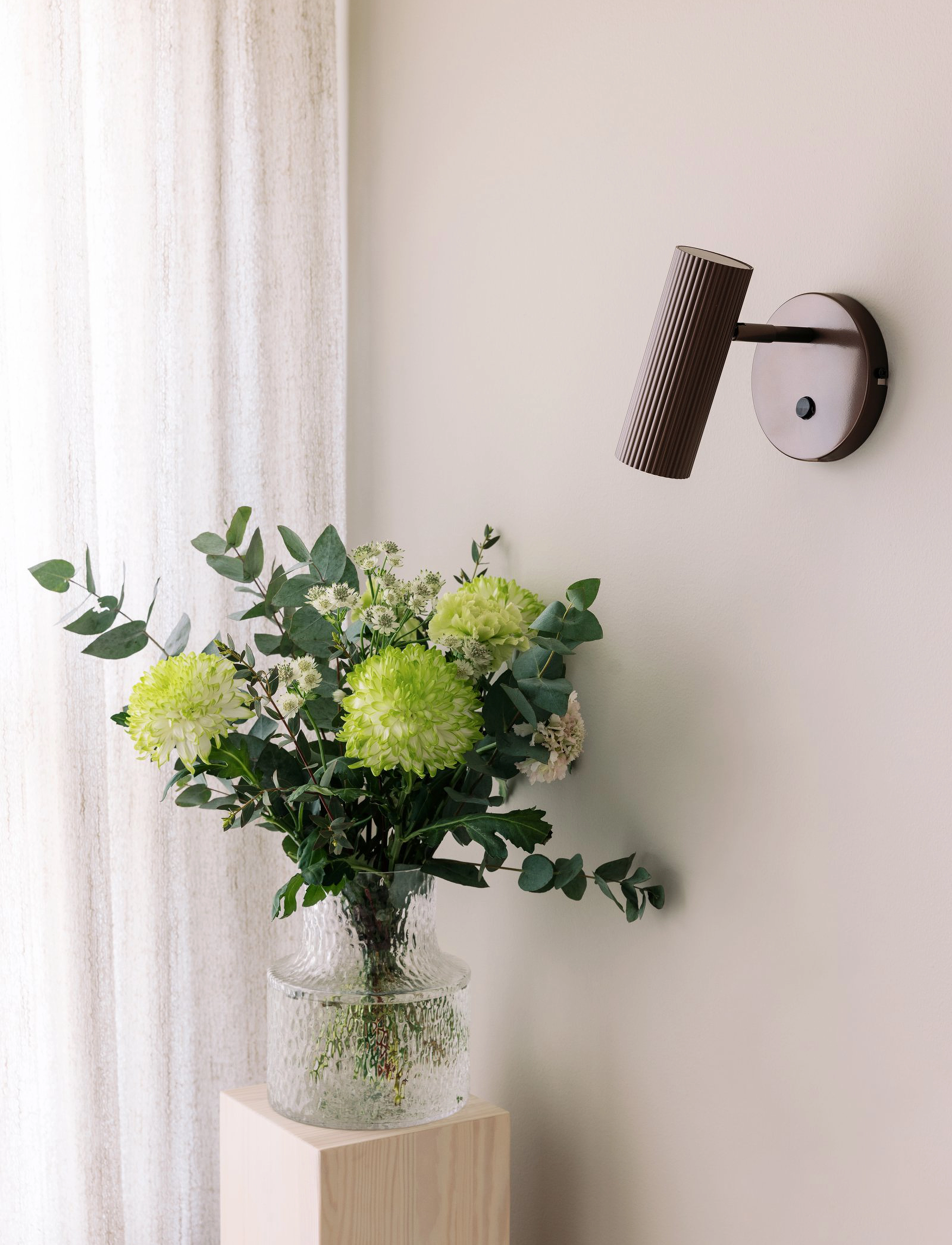 Globen Lighting Væglampe Hubble, H15, Lamps, Schwarz - Wall Homeware