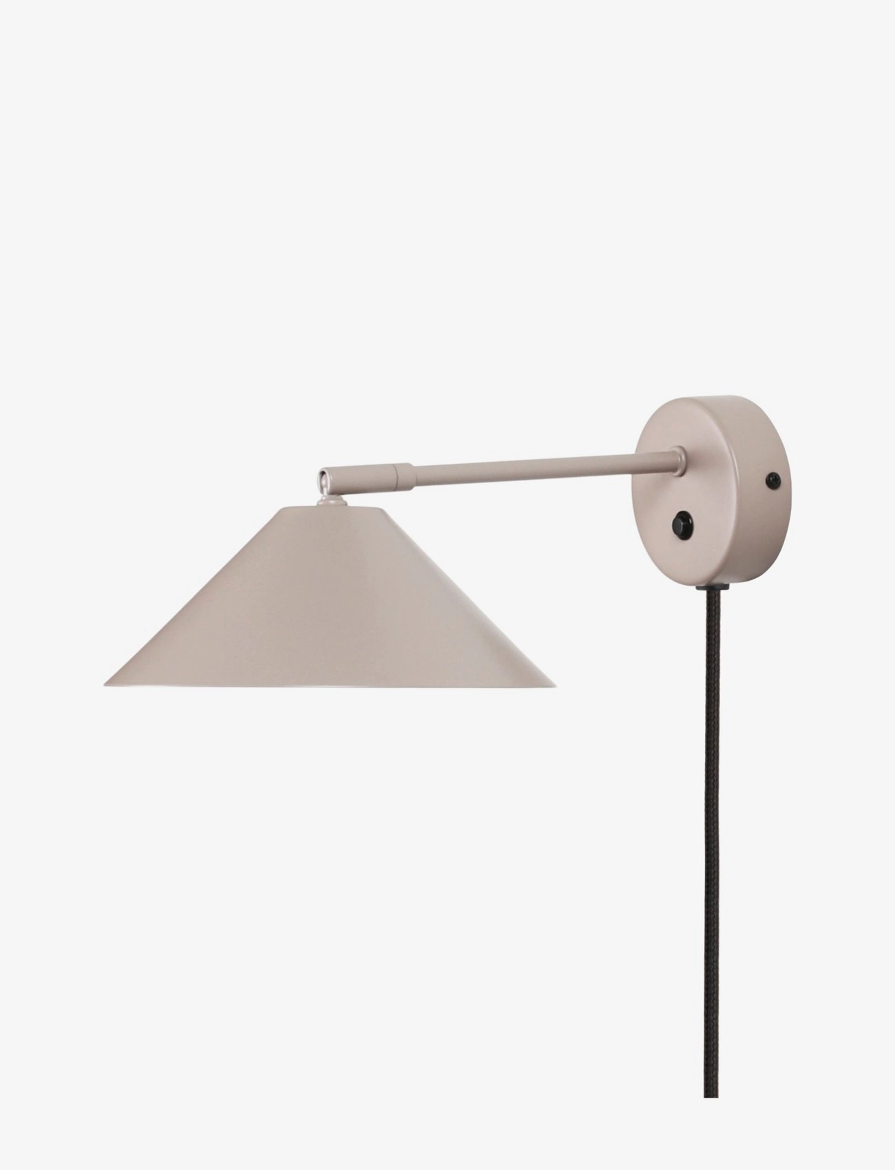 Globen Lighting Væglampe Cannes 20, Væglampe, Beige, Str: Ø 20 cm x 20