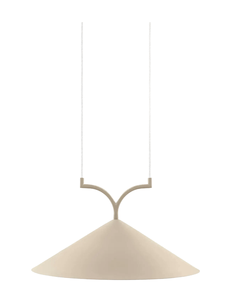 Globen Lighting - Pendant Curve 50 - pendellampen - beige - 1