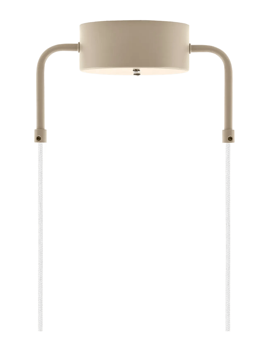 Globen Lighting - Pendant Curve 50 - rippvalgustid - beige - 2