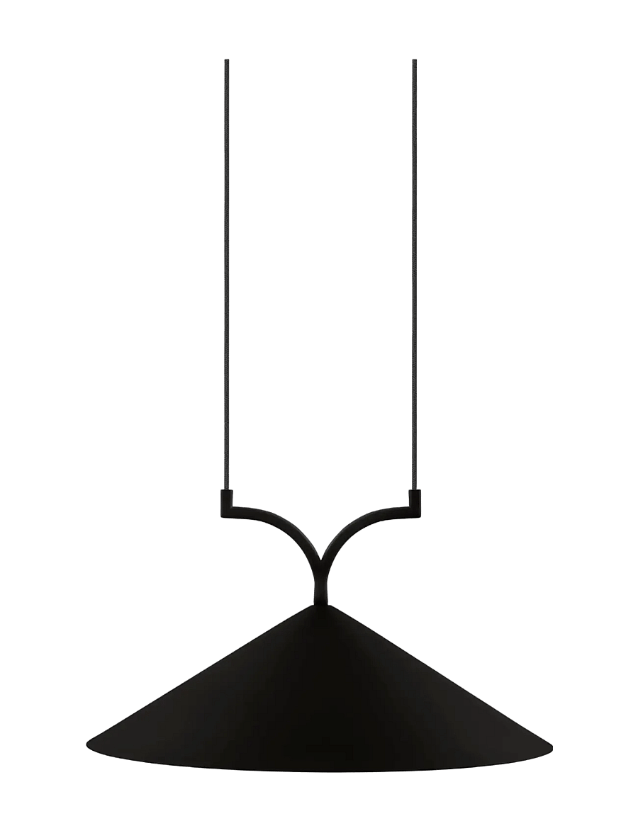Globen Lighting - Pendant Curve 50 - rippvalgustid - black - 1