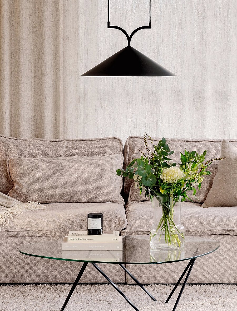 Globen Lighting - Pendant Curve 50 - rippvalgustid - black - 0