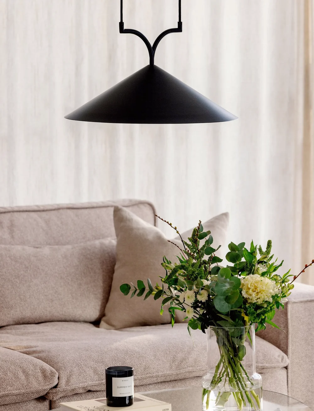 Globen Lighting - Pendant Curve 50 - pendellampen - black - 3