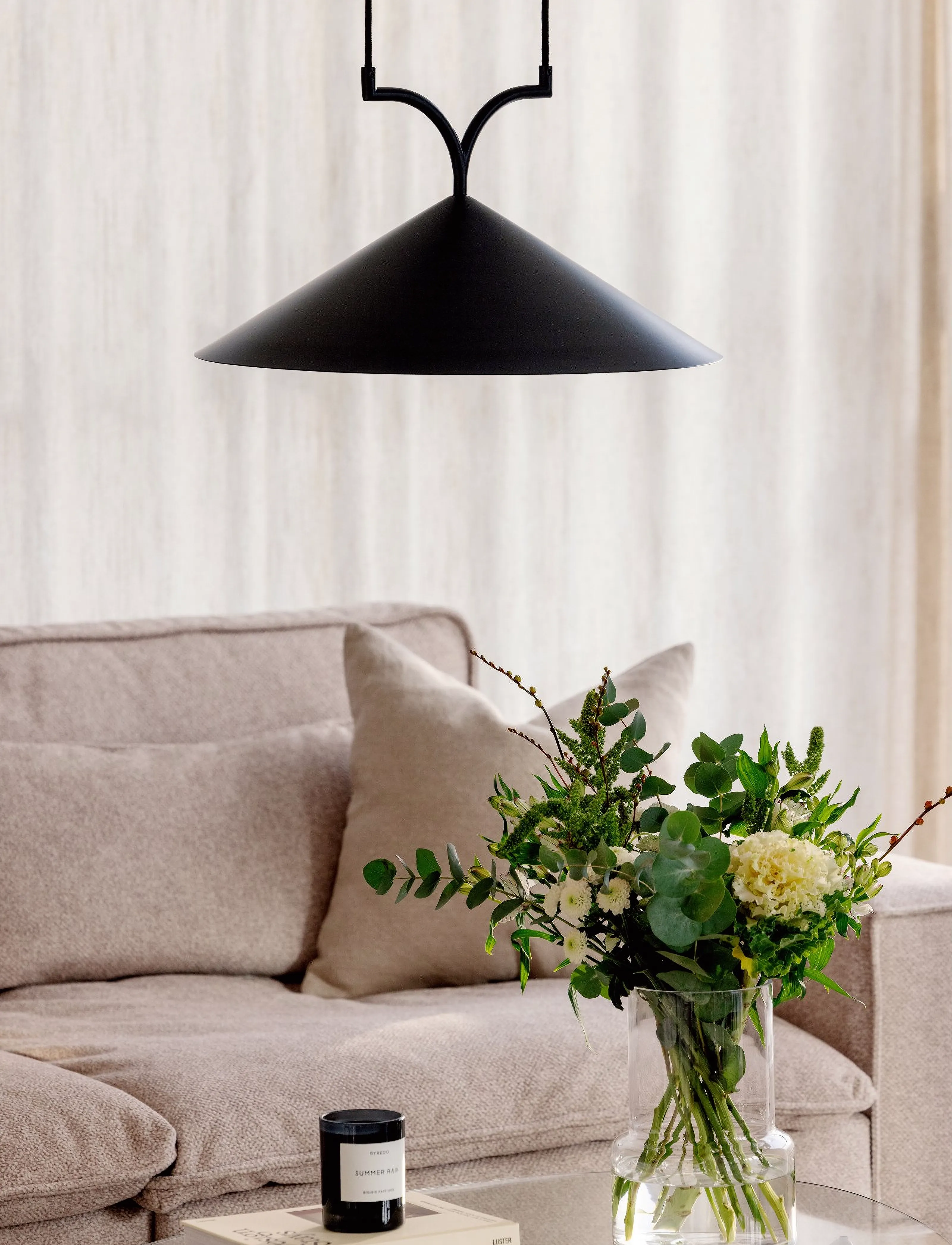 Globen Lighting - Pendant Curve 50 - pendellampen - black - 3