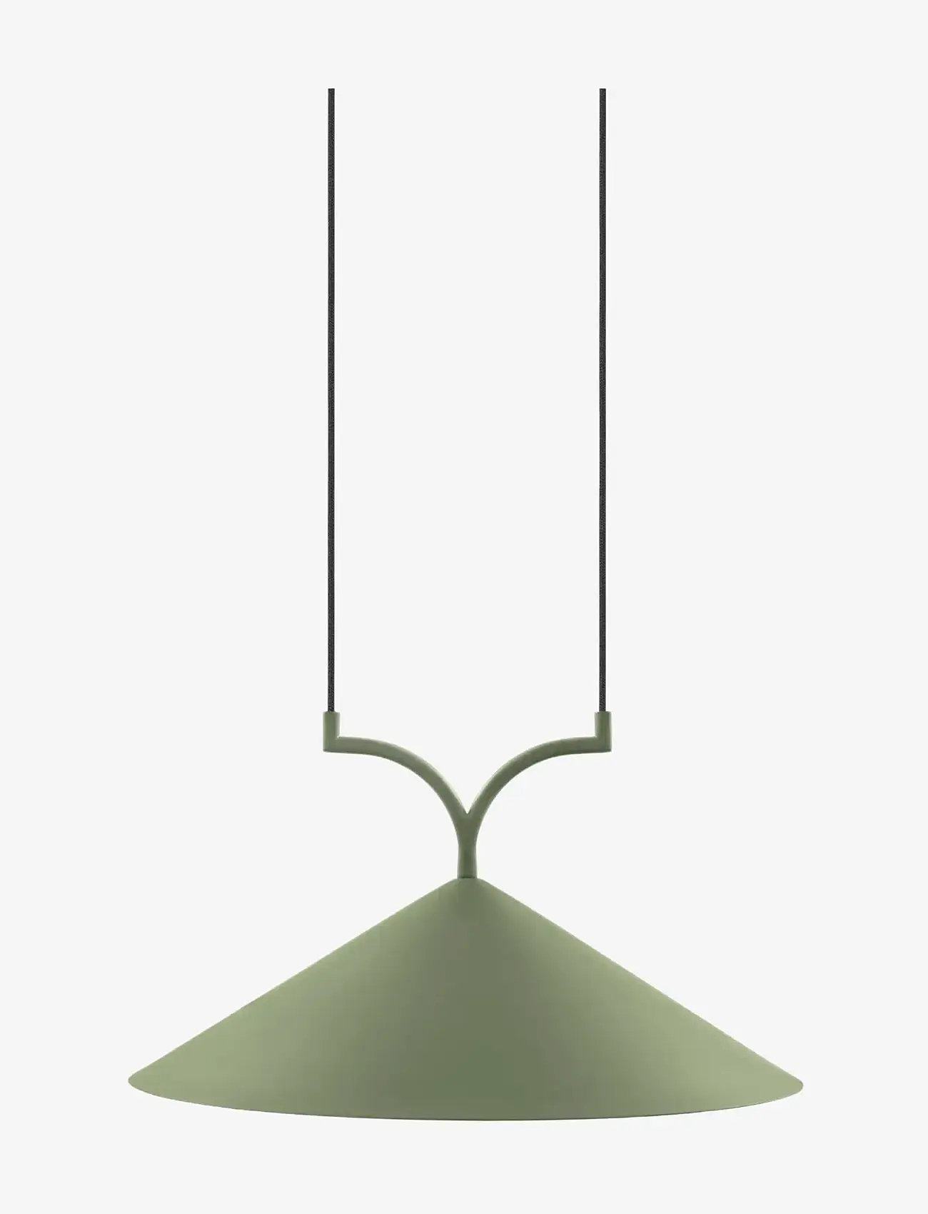 Globen Lighting - Pendant Curve 50 - rippvalgustid - green - 0