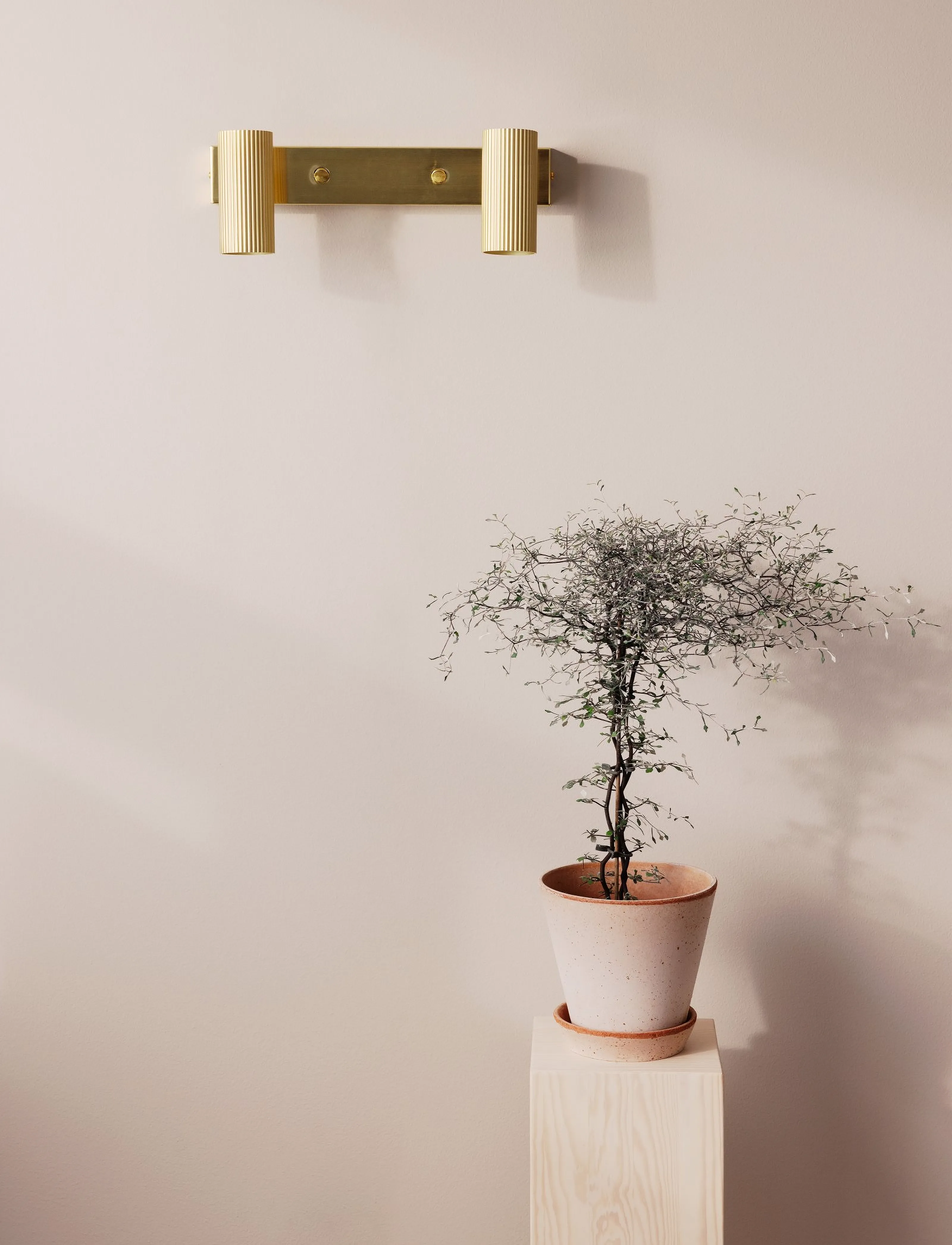 Globen Lighting Væglampe Hubble 2, One Size, Gold, Lamper > Væglamper, Unisex