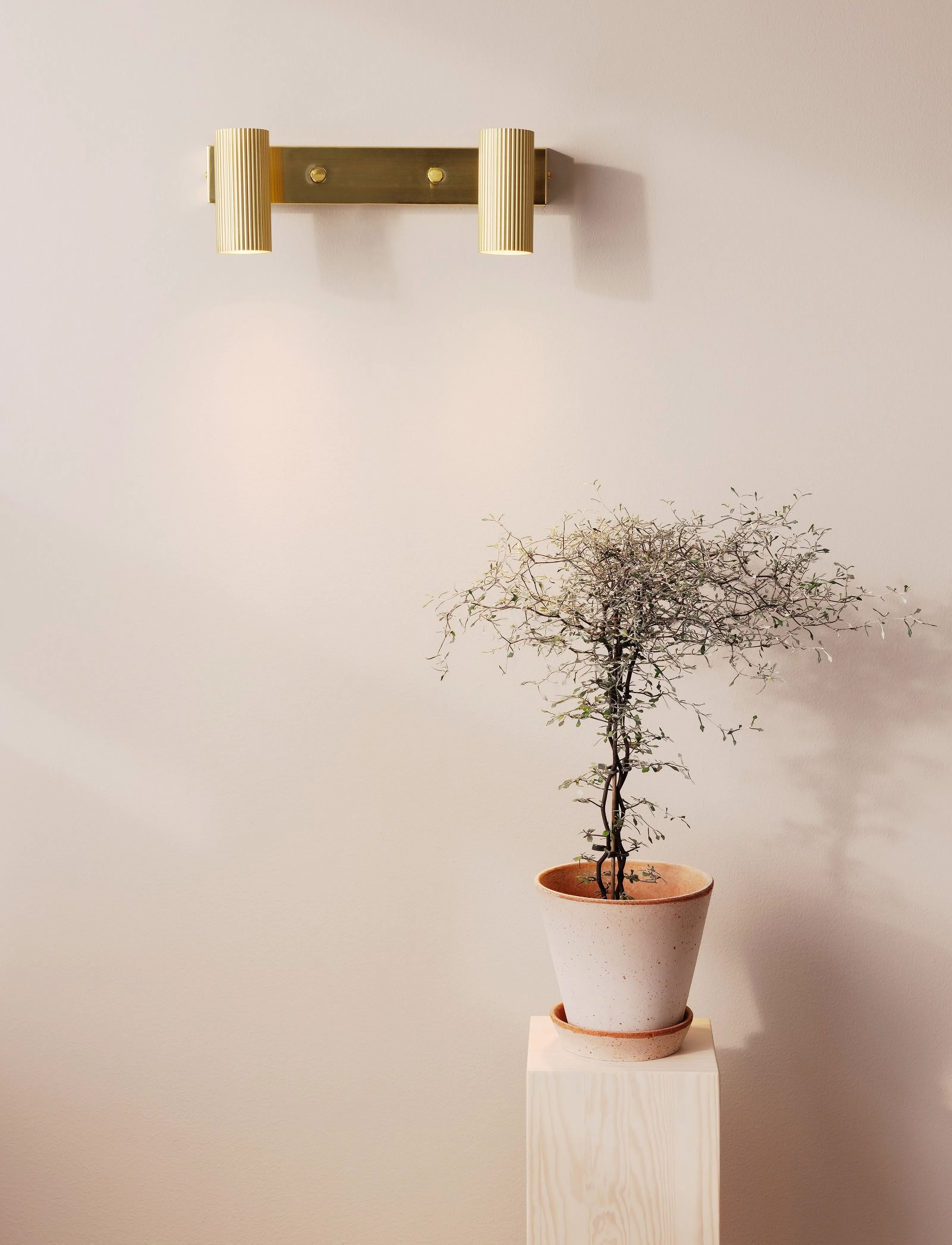 Globen Lighting - Væglampe Hubble 2 - væglamper - brushed brass - 3