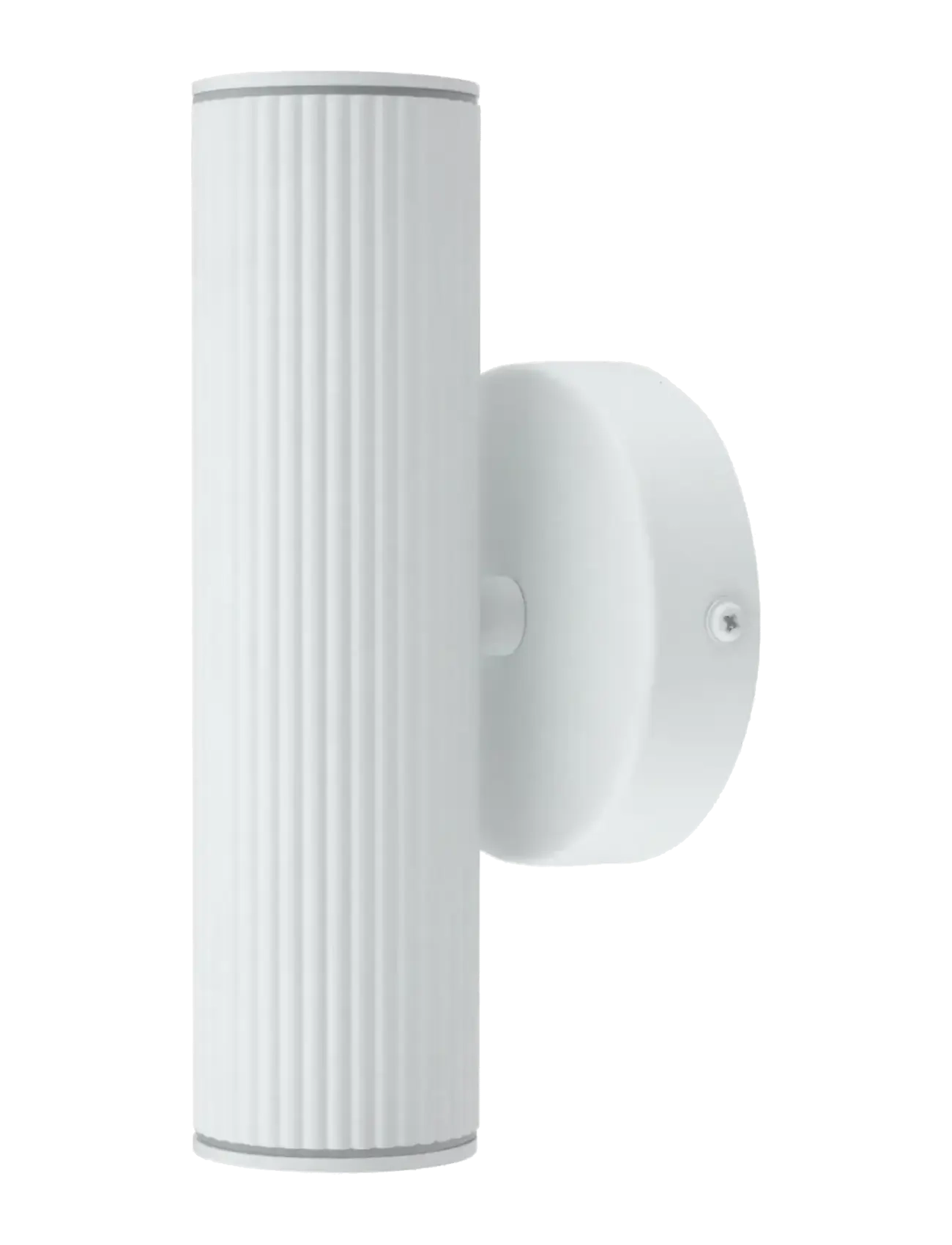 Globen Lighting Wall Lamp Hubble Up/Down Ip44 Facade Lighting White, Udendørs væglampe, Hvid, Str: 10X10X21CM