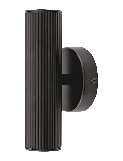 Globen Lighting Wall Lamp Hubble Up/Down IP44 facade lighting Black - Outdoorbereich - BLACK / black