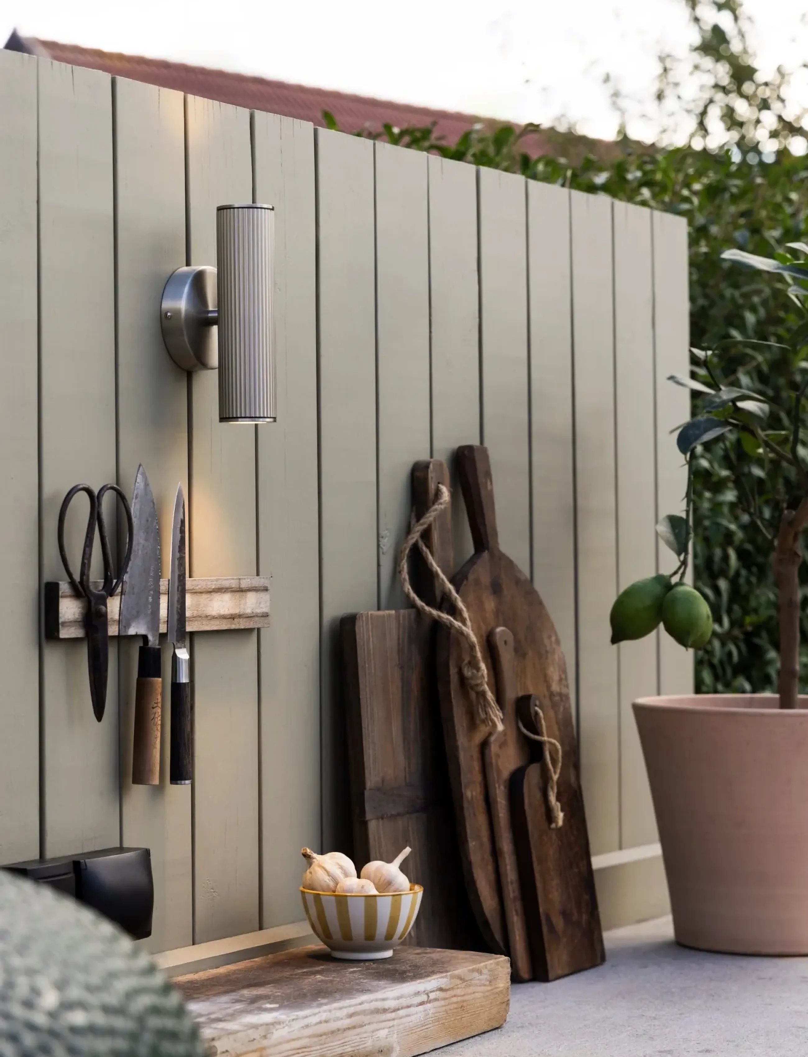 Globen Lighting Wall Lamp Hubble Up/Down Ip44 Facade Brushed Steel, 10X10X21 cm, Outdoor Lighting, Silber - Lights, Homeware