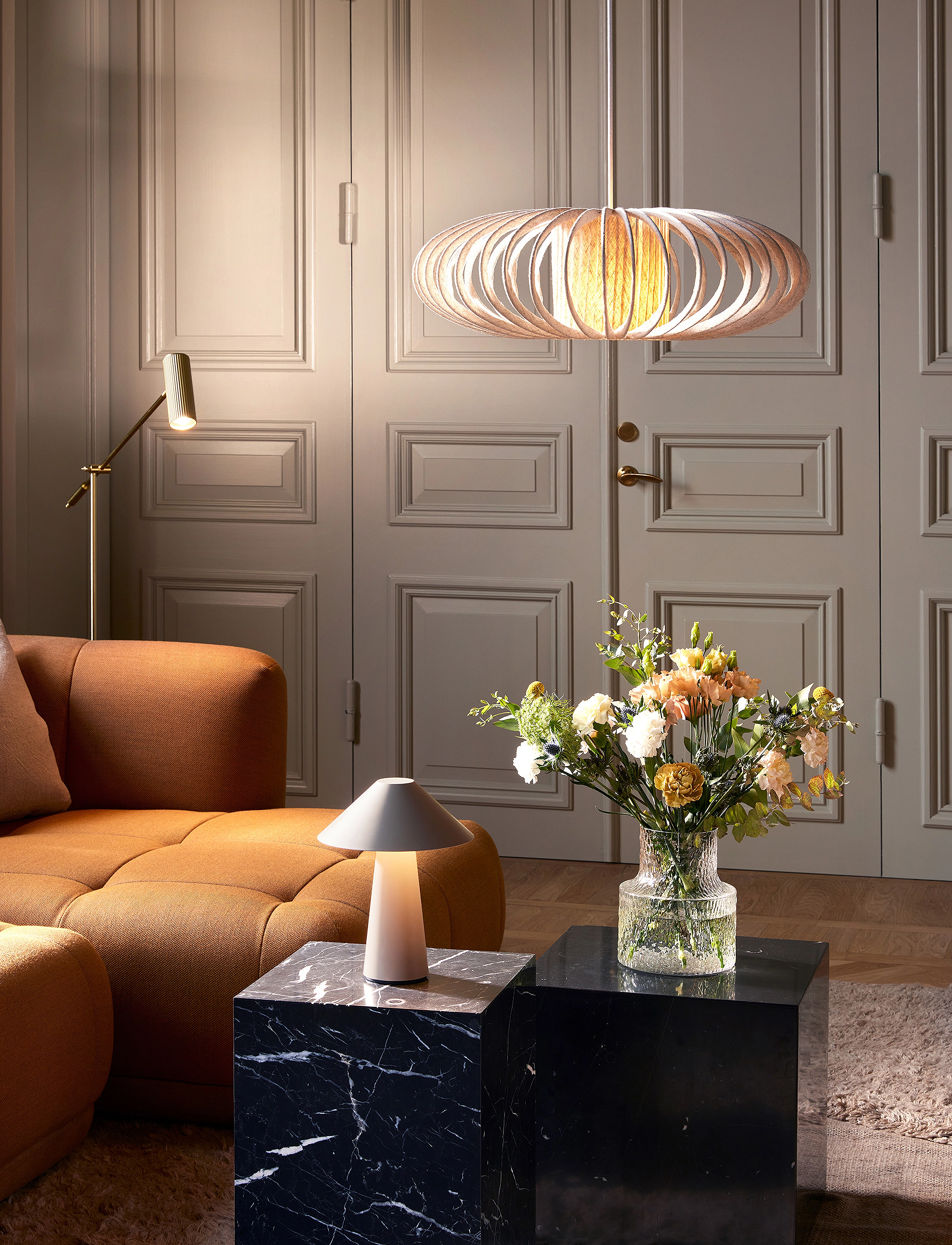 Globen Lighting - Portable Table Lamp Cannes IP44 Mud - køb efter pris - beige - 4