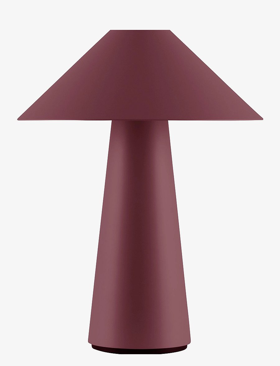 Globen Lighting - Portable Table Lamp Cannes IP44 Mud - nach preis einkaufen - burgundy - 1