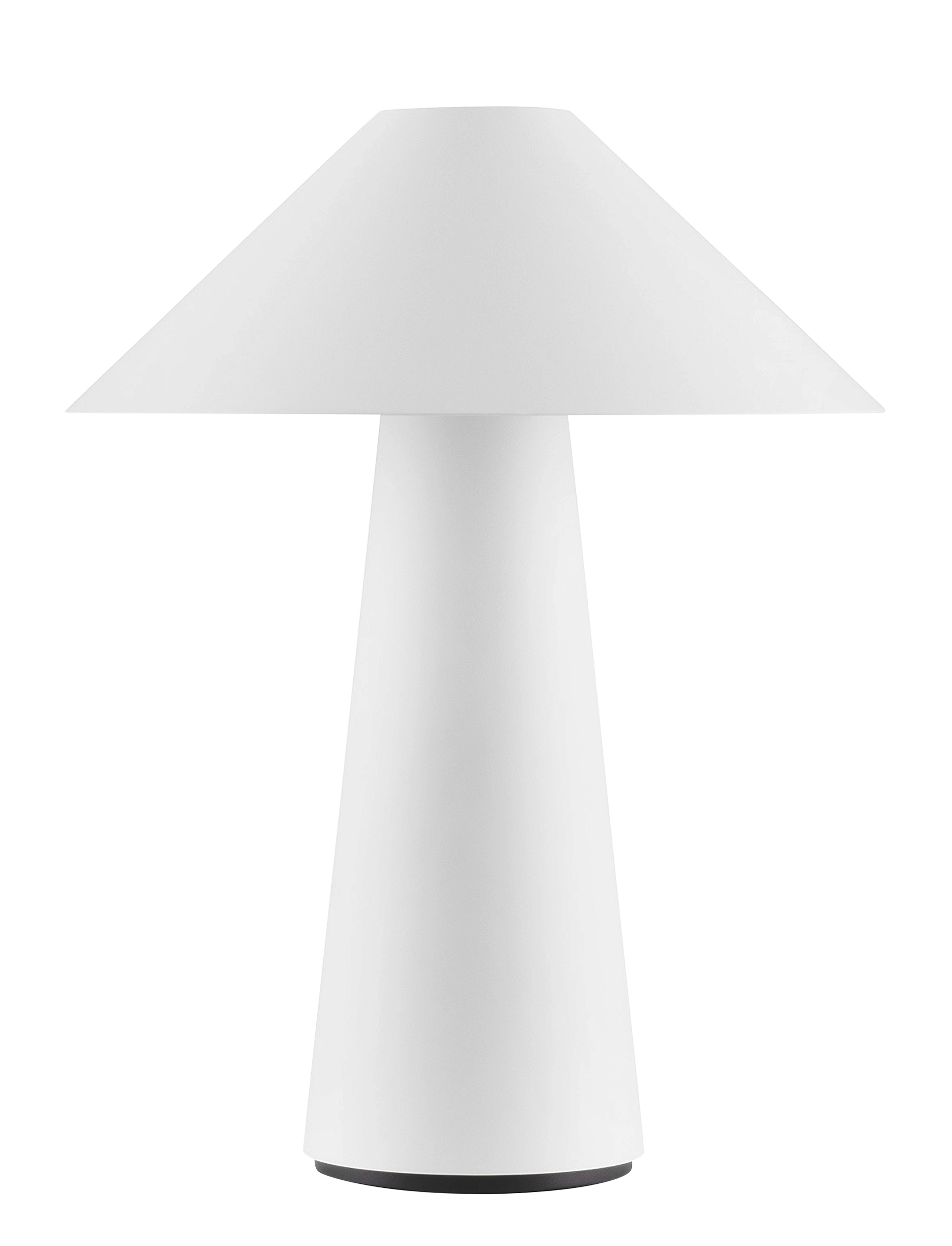 Globen Lighting Portable Table Lamp Cannes Ip44 Green, Bordlampe, Hvid, Str: H26CM