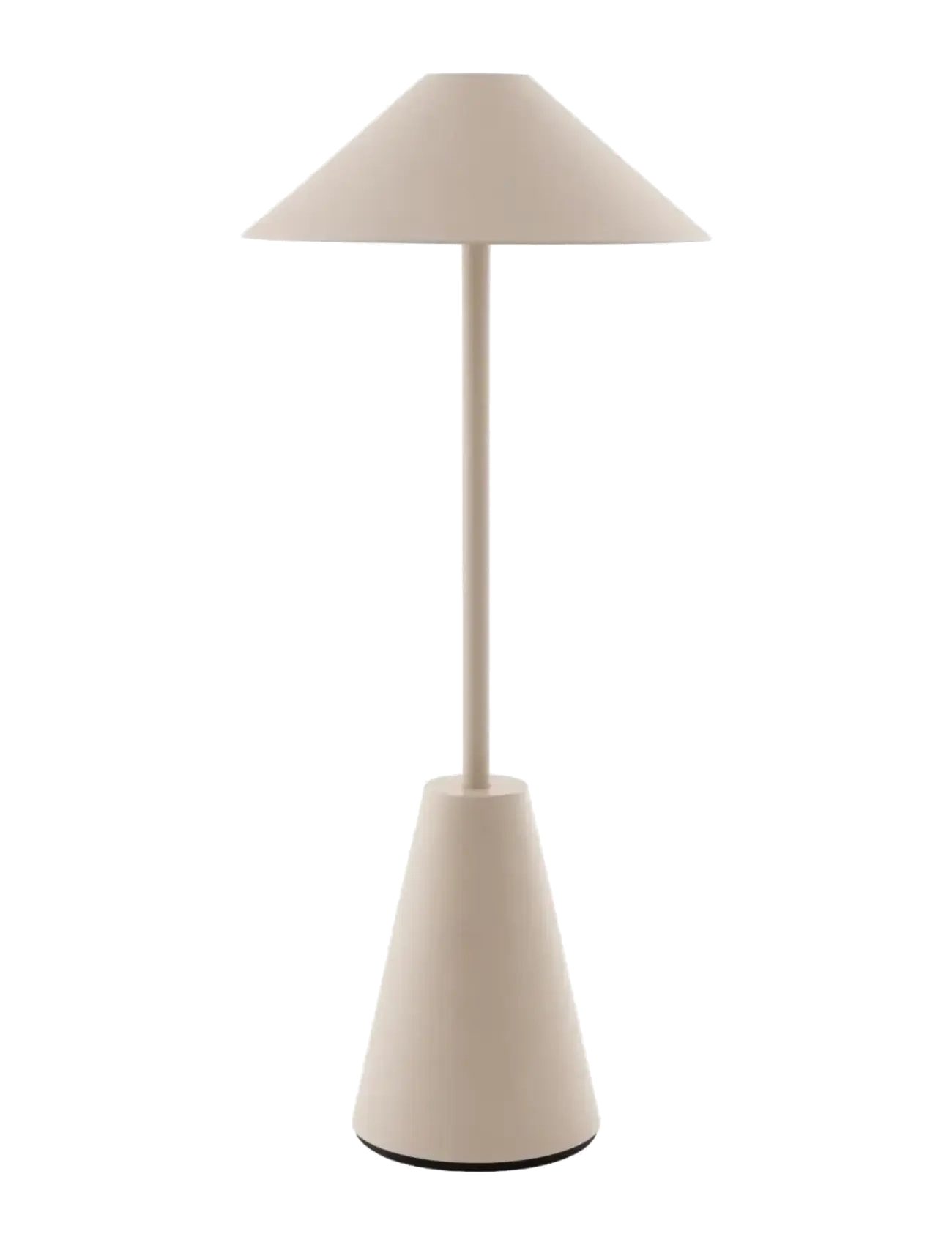 Globen Lighting Portable Table Lamp Cannes 32 Ip54 Mud, Bordlampe, Beige, Str: 14X14X32CM