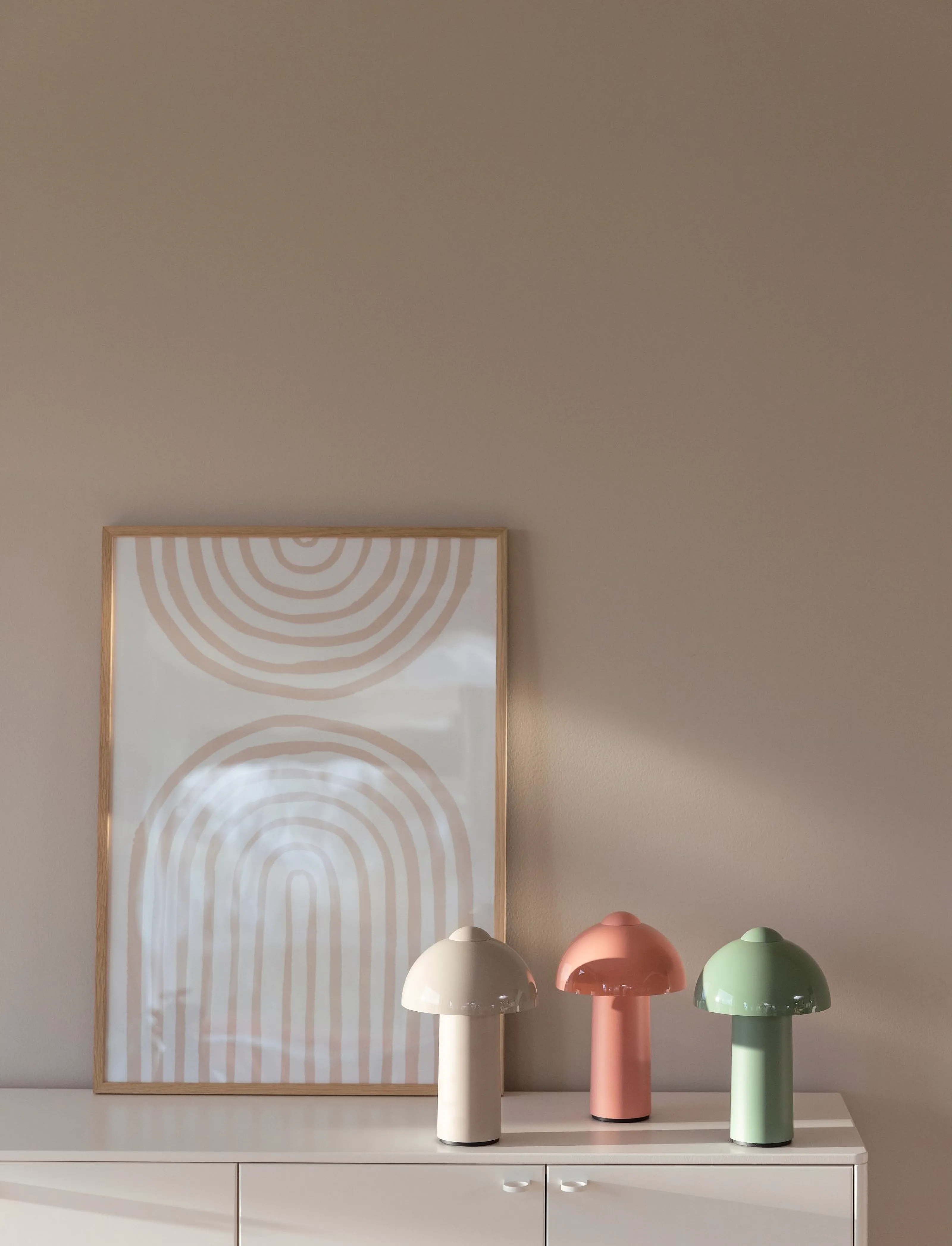 Globen Lighting - Portable Table Lamp Buddy IP44 Blush - lampes portatives - beige - 4