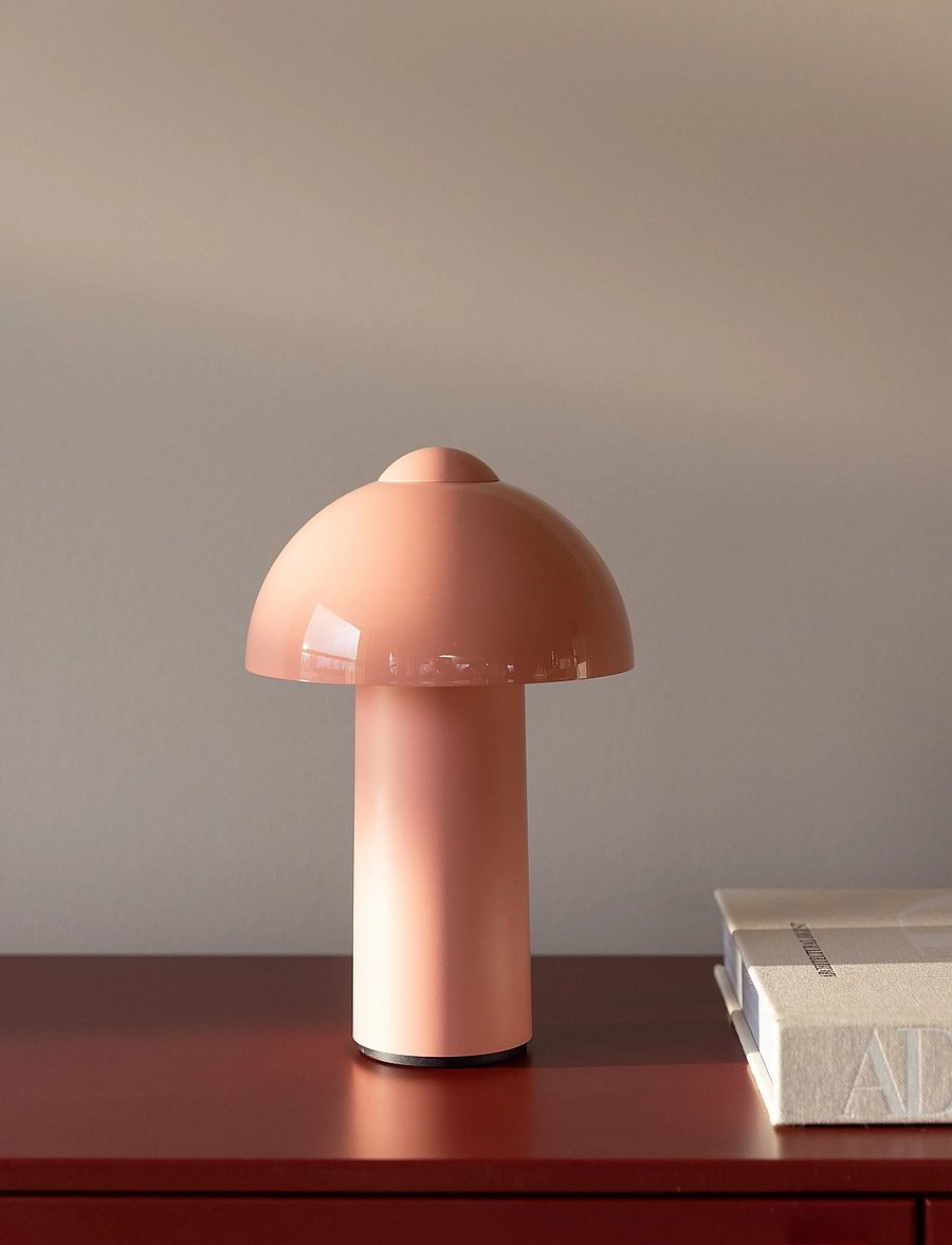 Globen Lighting - Portable Table Lamp Buddy IP44 Blush - mobile lampen - pink - 0