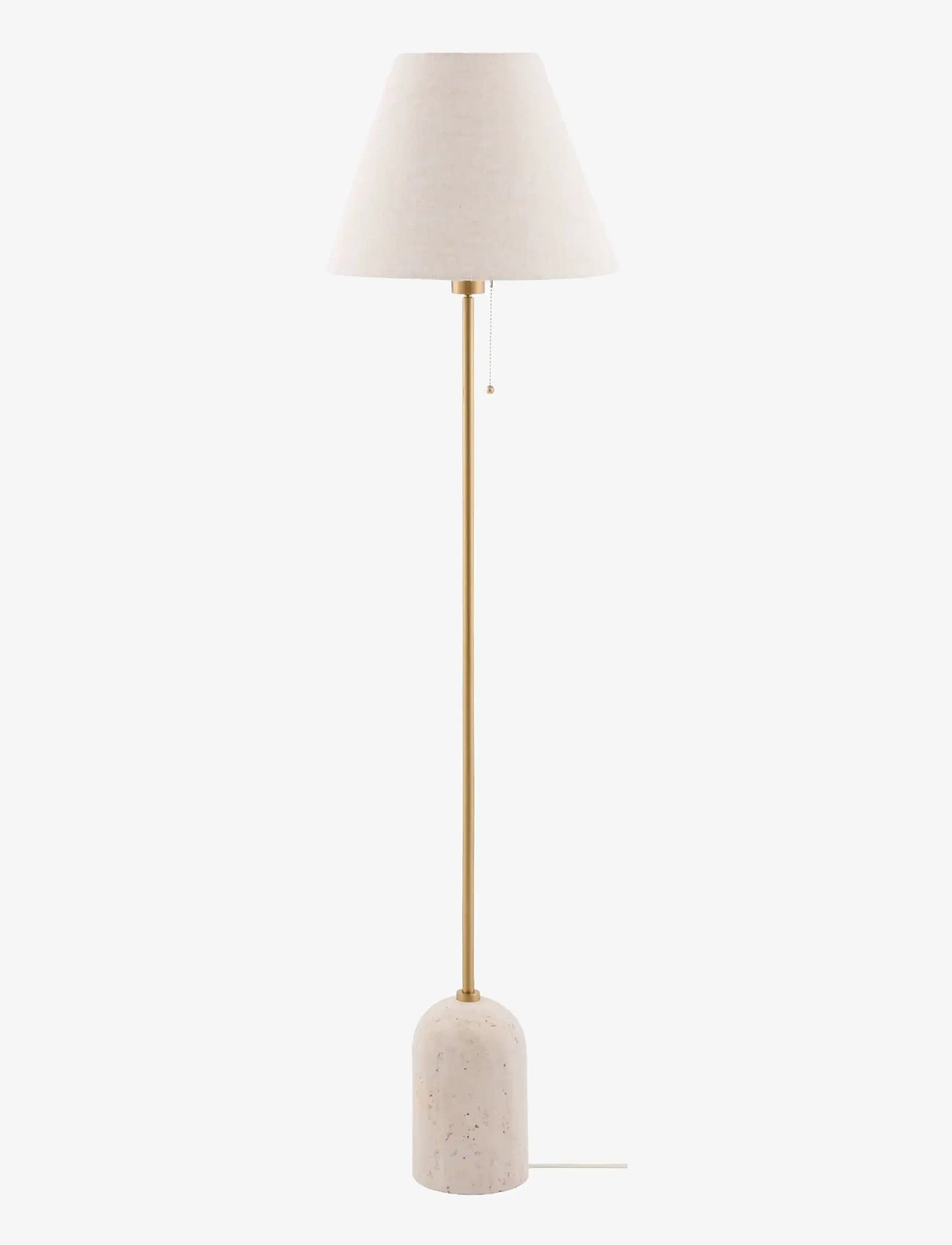 Globen Lighting - Floor lamp Gino Beige travertine - gulvlamper - beige travertine - 1