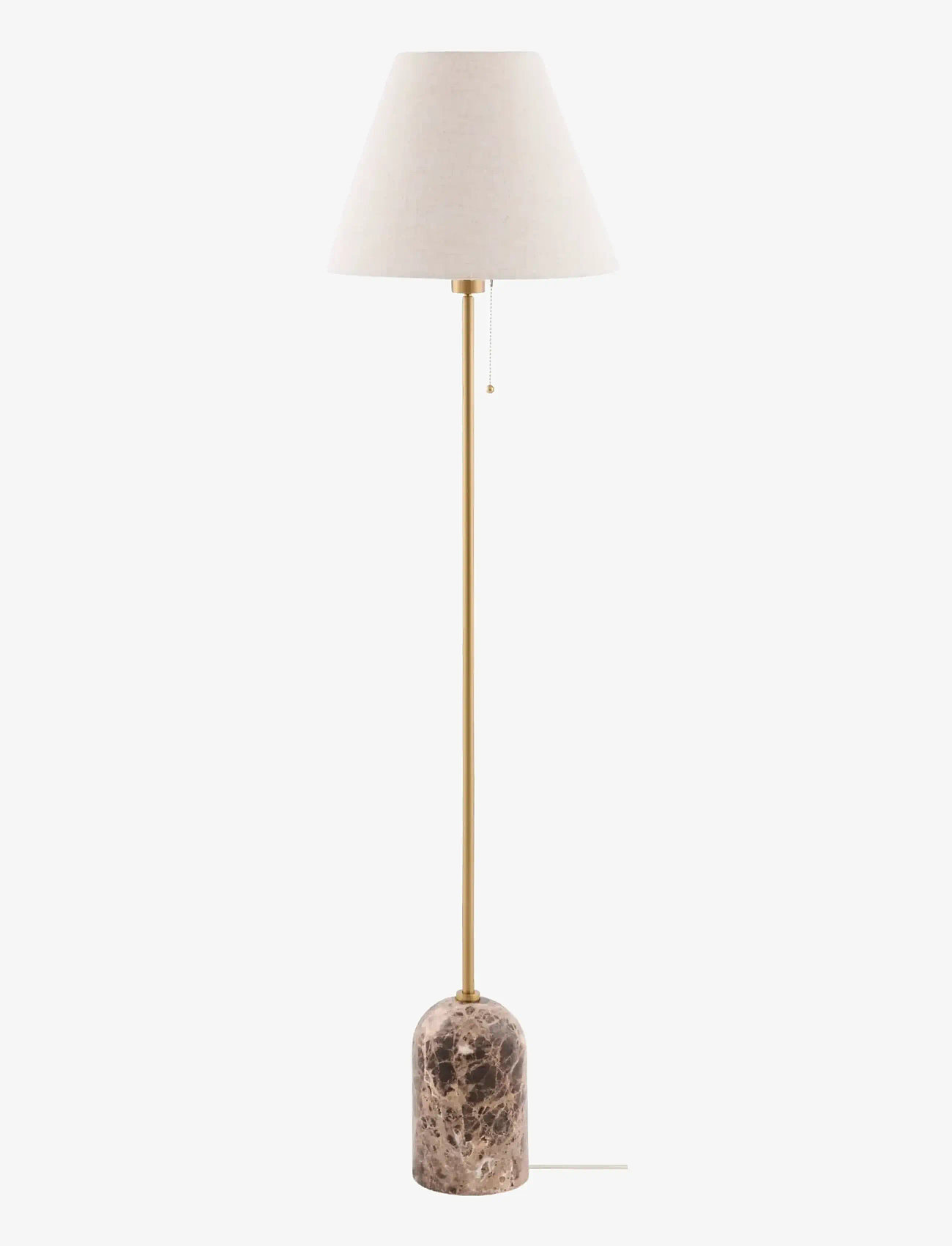 Globen Lighting - Floor lamp Gino Brown marble - põrandalambid - brown marble - 1