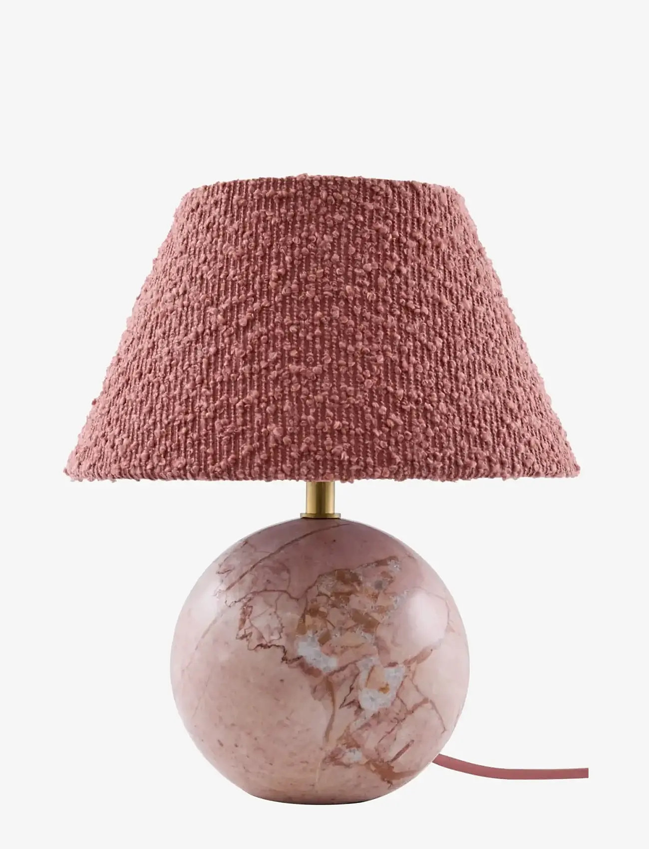 Globen Lighting - Table lamp Castello 24 Dusty pink marble - bordlamper - dusty pink marble - 1