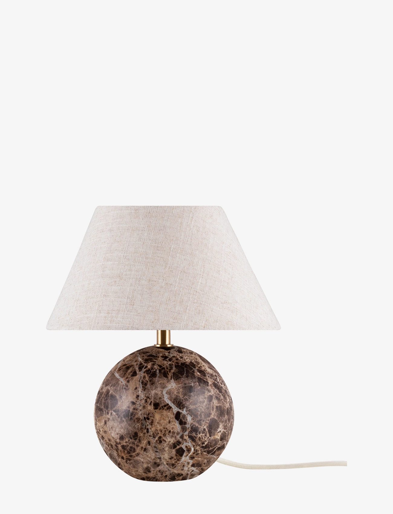 Globen Lighting Table Lamp Castello 24 Brown, Bordlampe, Brun, Str: H28CM