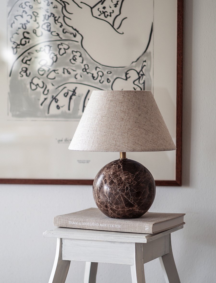 Globen Lighting - Table Lamp Castello 24 Brown - schreibtisch- & tischlampen - brown - 3