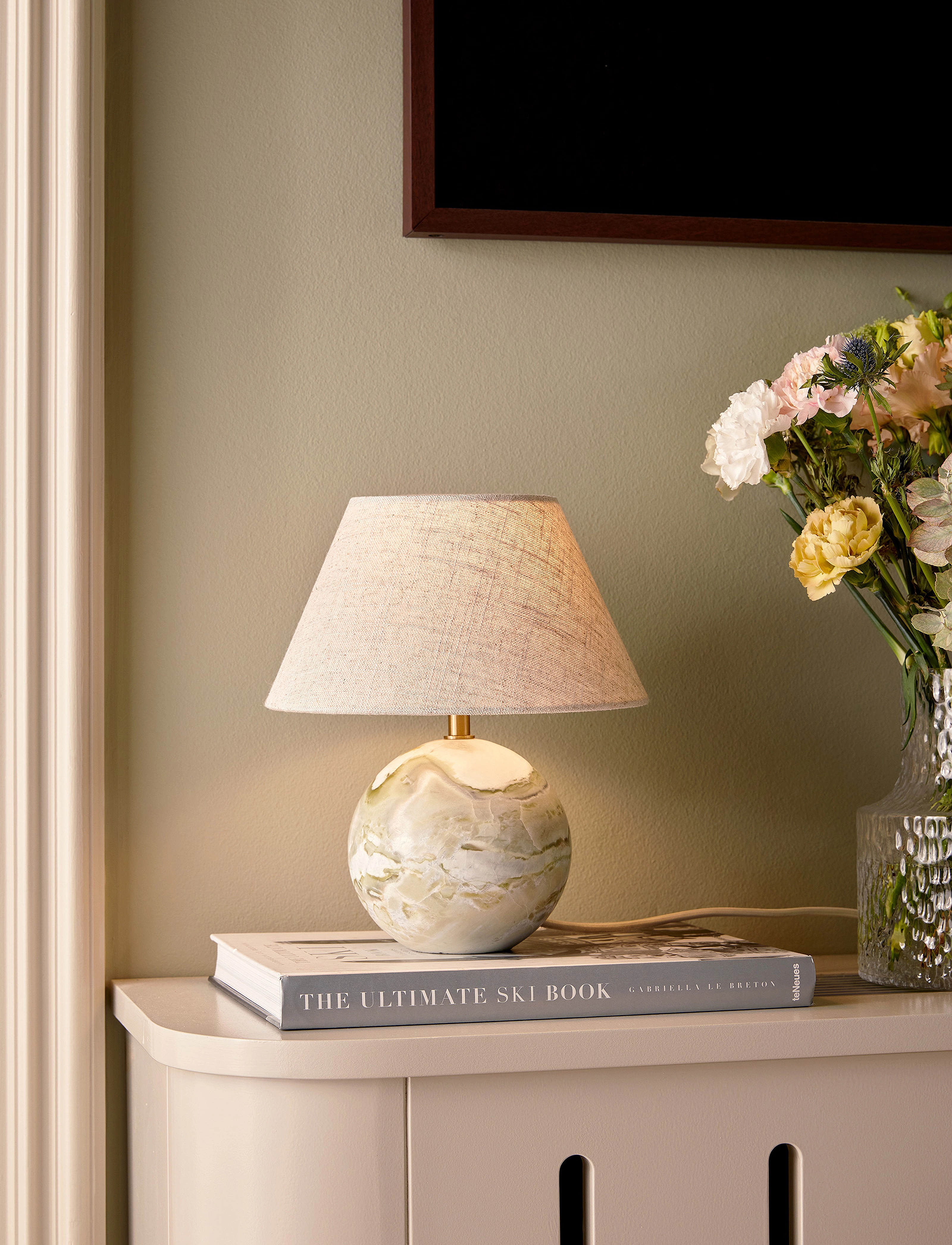 Globen Lighting - Table Lamp Castello 24 Brown - fönsterlampor - green - 4