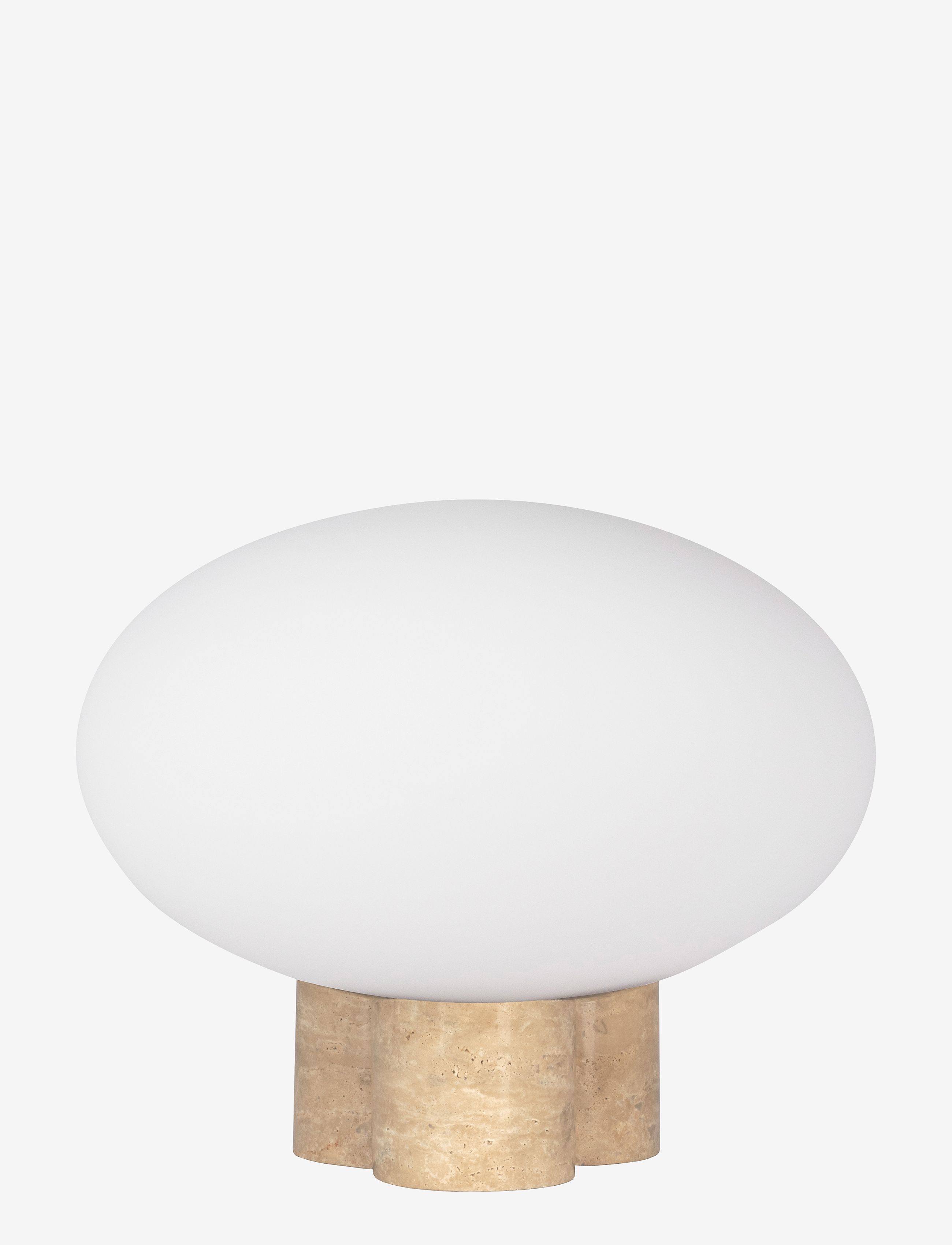 Globen Lighting Bordlampe Mammut, Bordlampe, Beige, Str: Ø28CM