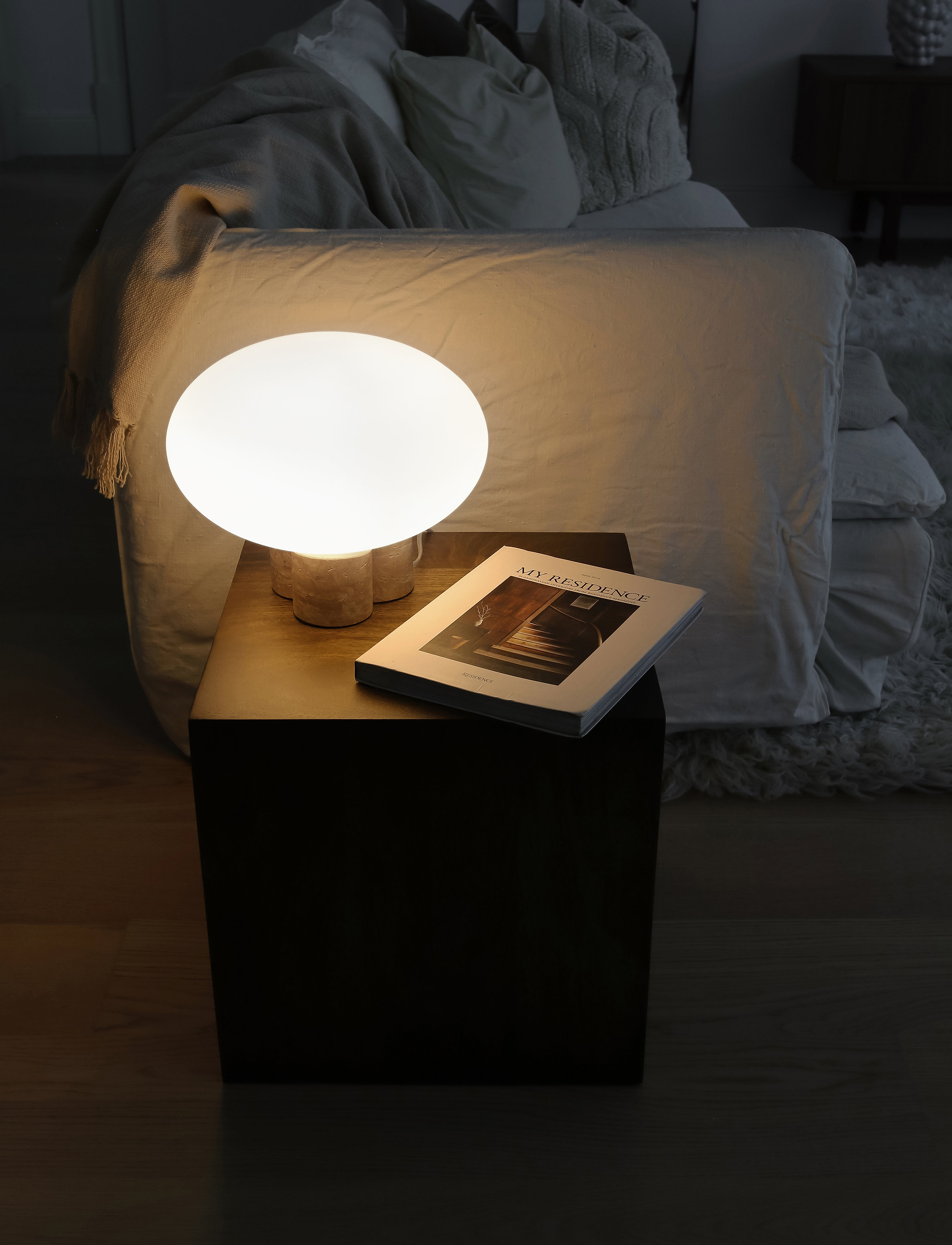 Globen Lighting - Table Lamp Mammut - lampy na biurko - beige - 5