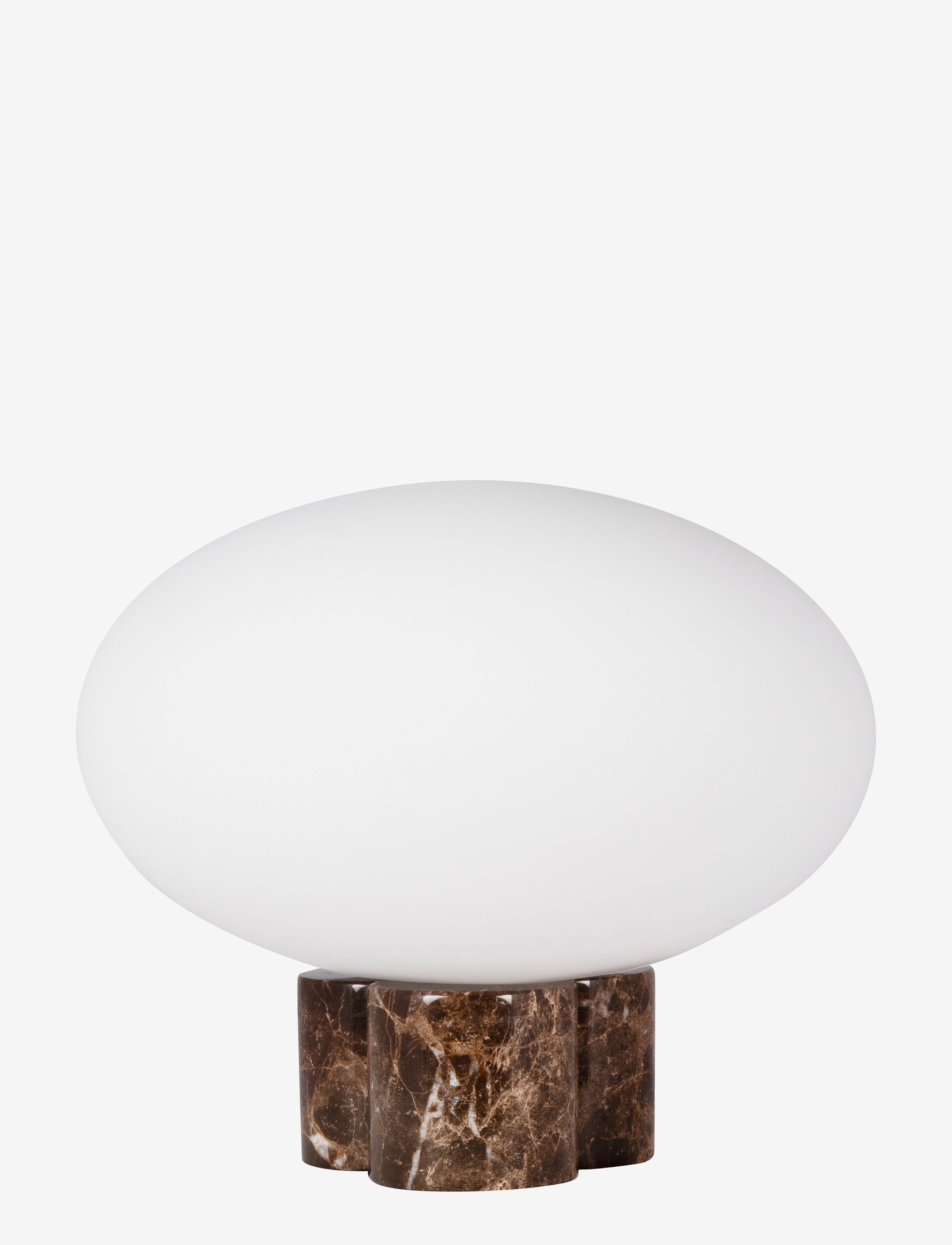 Globen Lighting Bordlampe Mammut, Bordlampe, Brun, Str: Ø28CM