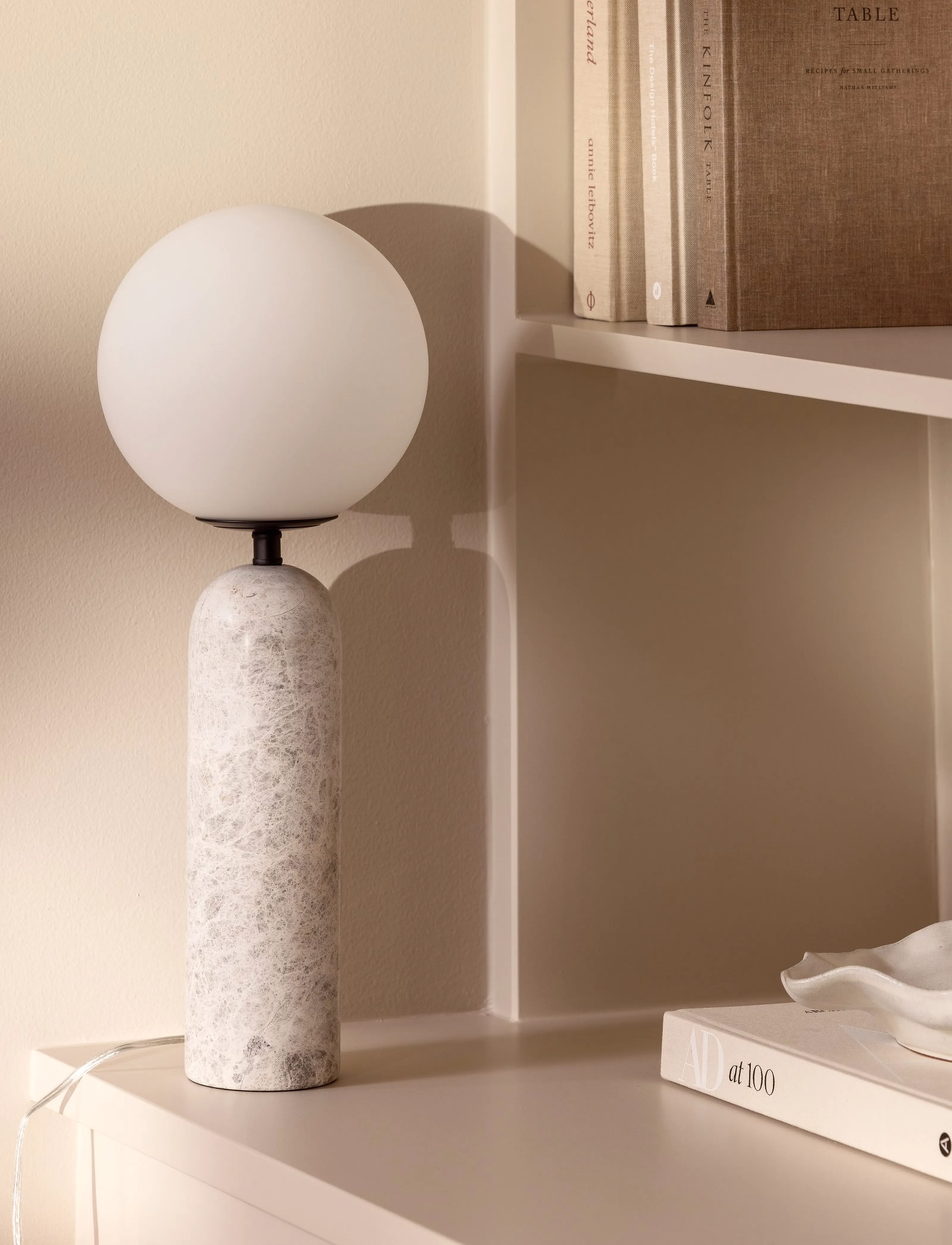 Globen Lighting Bordlampe Torrano, H53 cm, Grey, Lamper > Bordlamper, Unisex