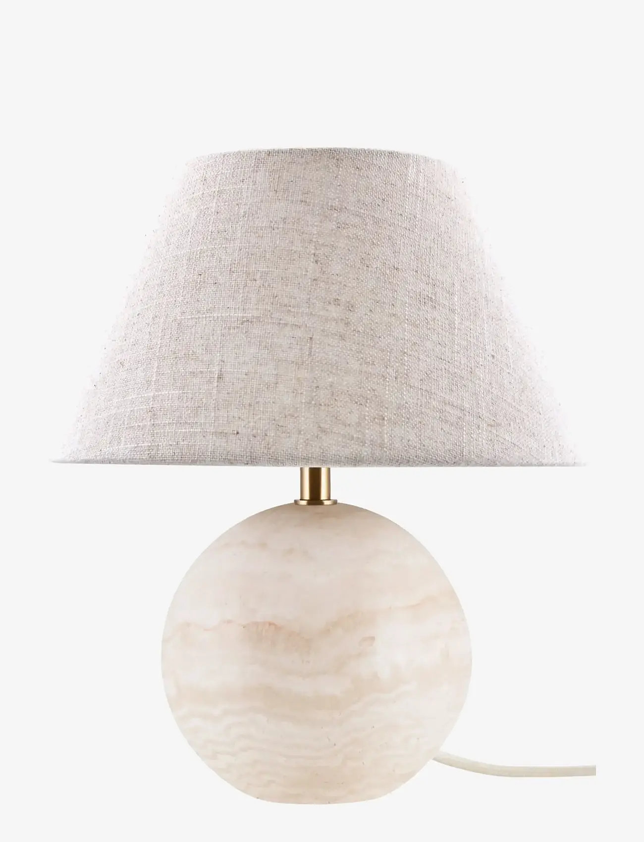 Globen Lighting - Table lamp Castello 35 Beige travertin - schreibtisch- & tischlampen - beige travertin - 1