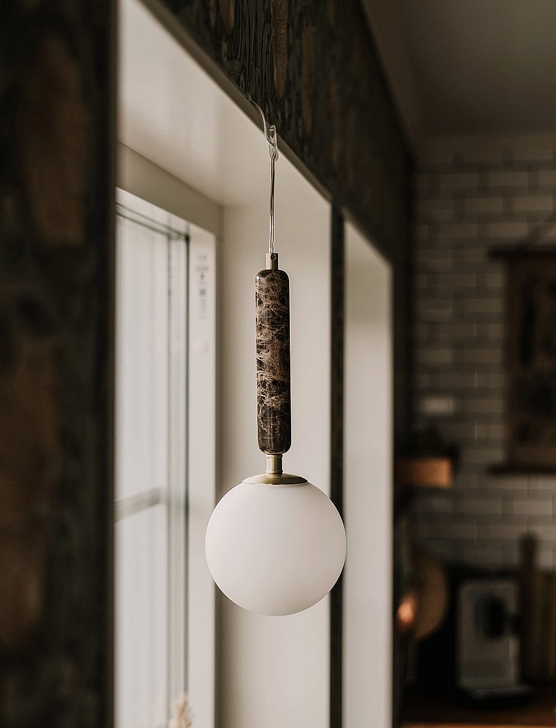 Globen Lighting - Pendant Torrano 15 - rippvalgustid - brown - 1