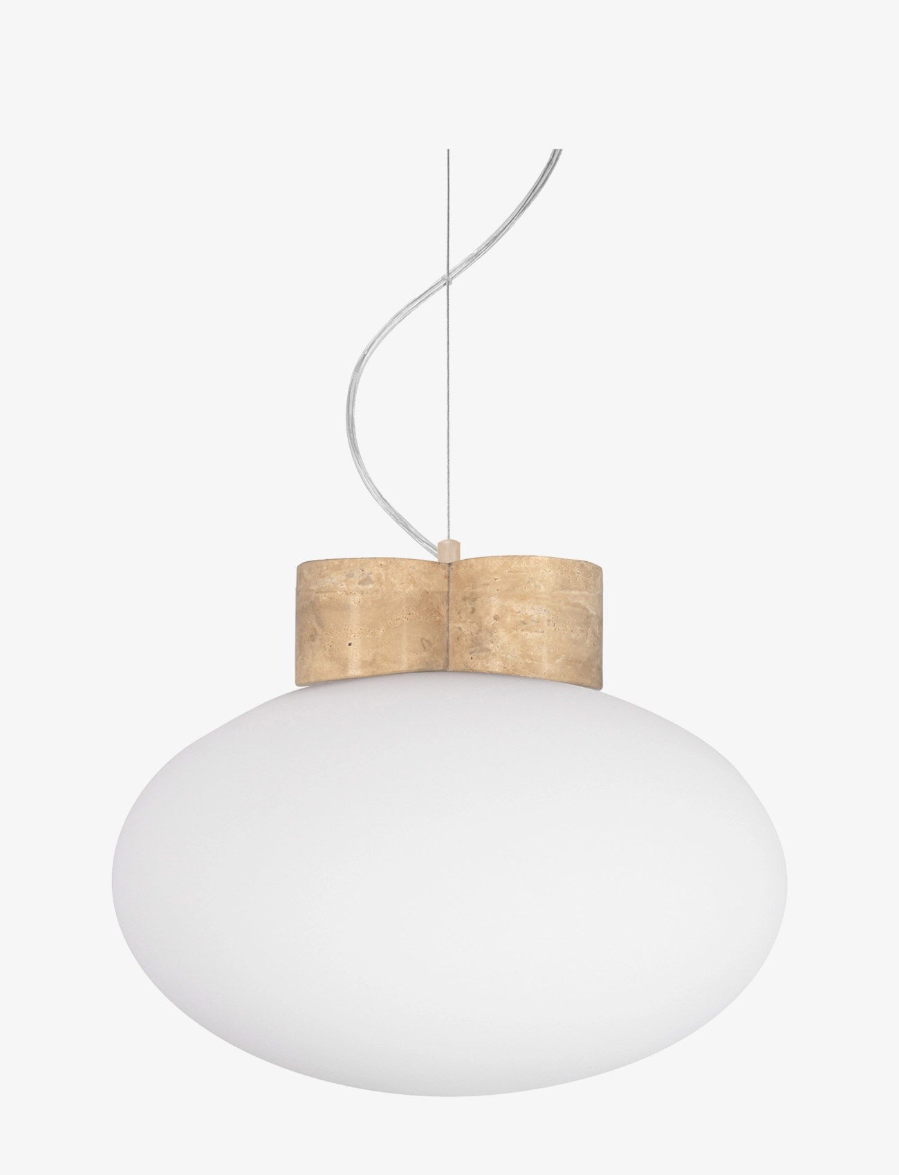 Globen Lighting Pendellampe Mammut 30, One Size, Ceiling Lamps, Beige - Pendant Homeware