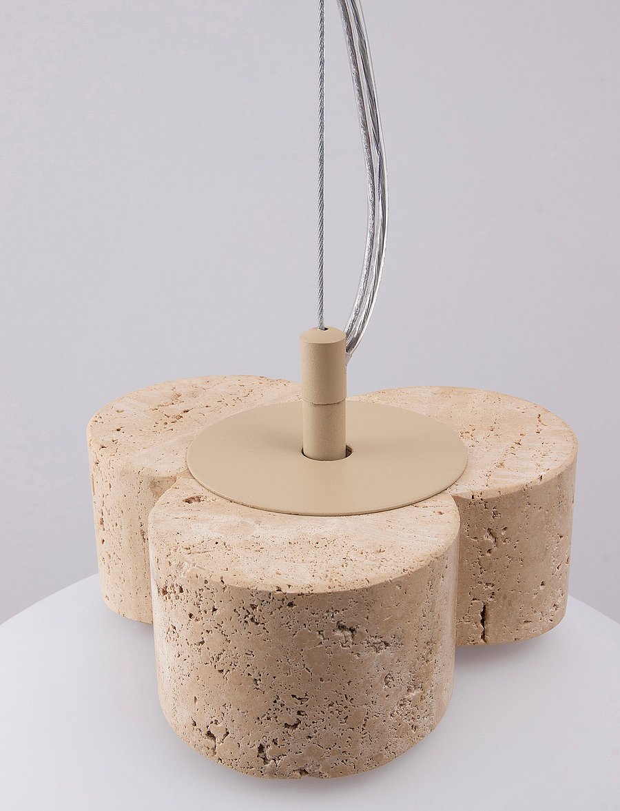 Globen Lighting - Pendant Mammut 30 - pendellampen - beige - 1